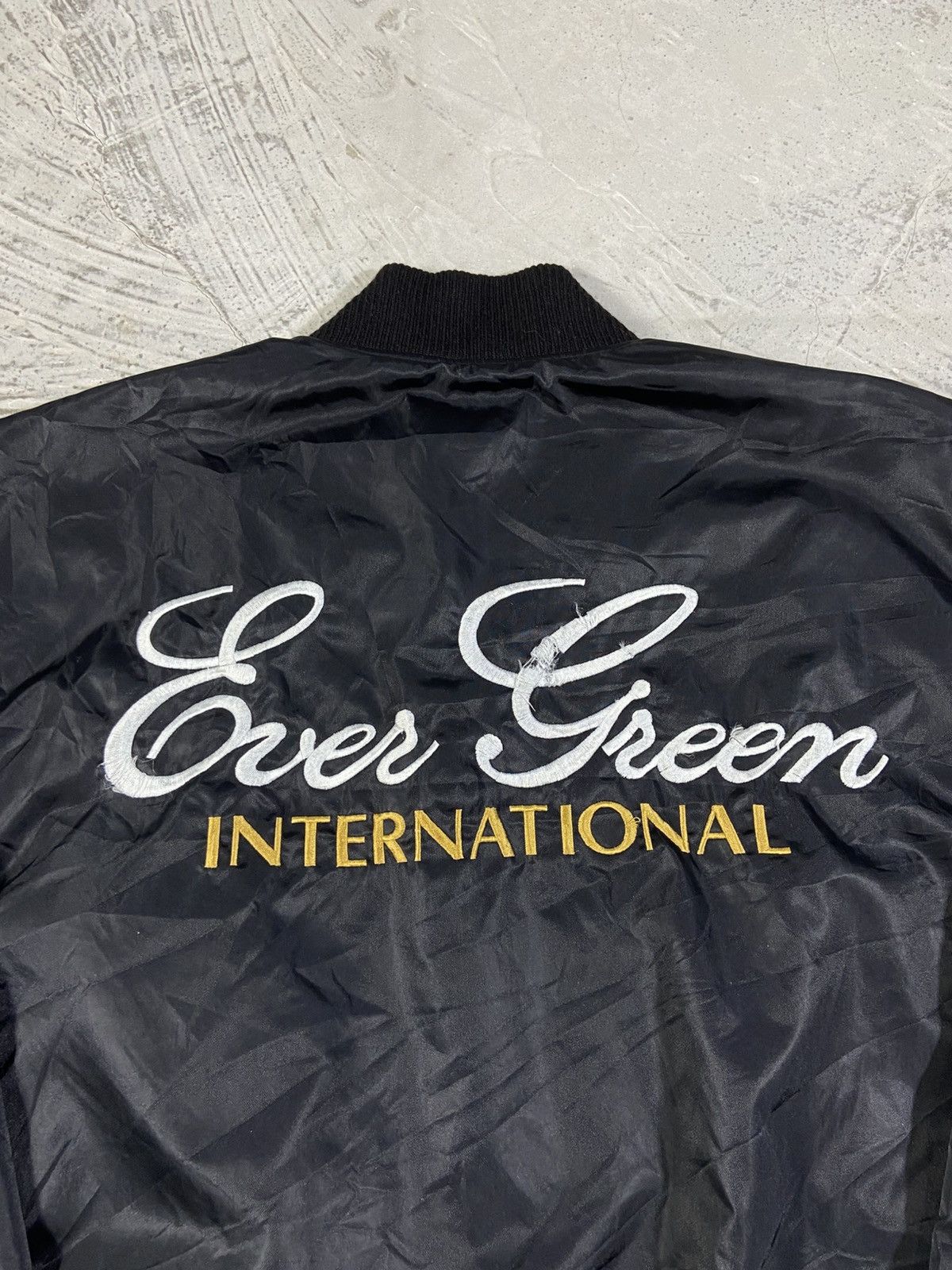 Evergreen 1990s VINTAGE EVERGREEN JAPAN BOMBER JACKET Size US L / EU 52-54 / 3 - 5 Thumbnail