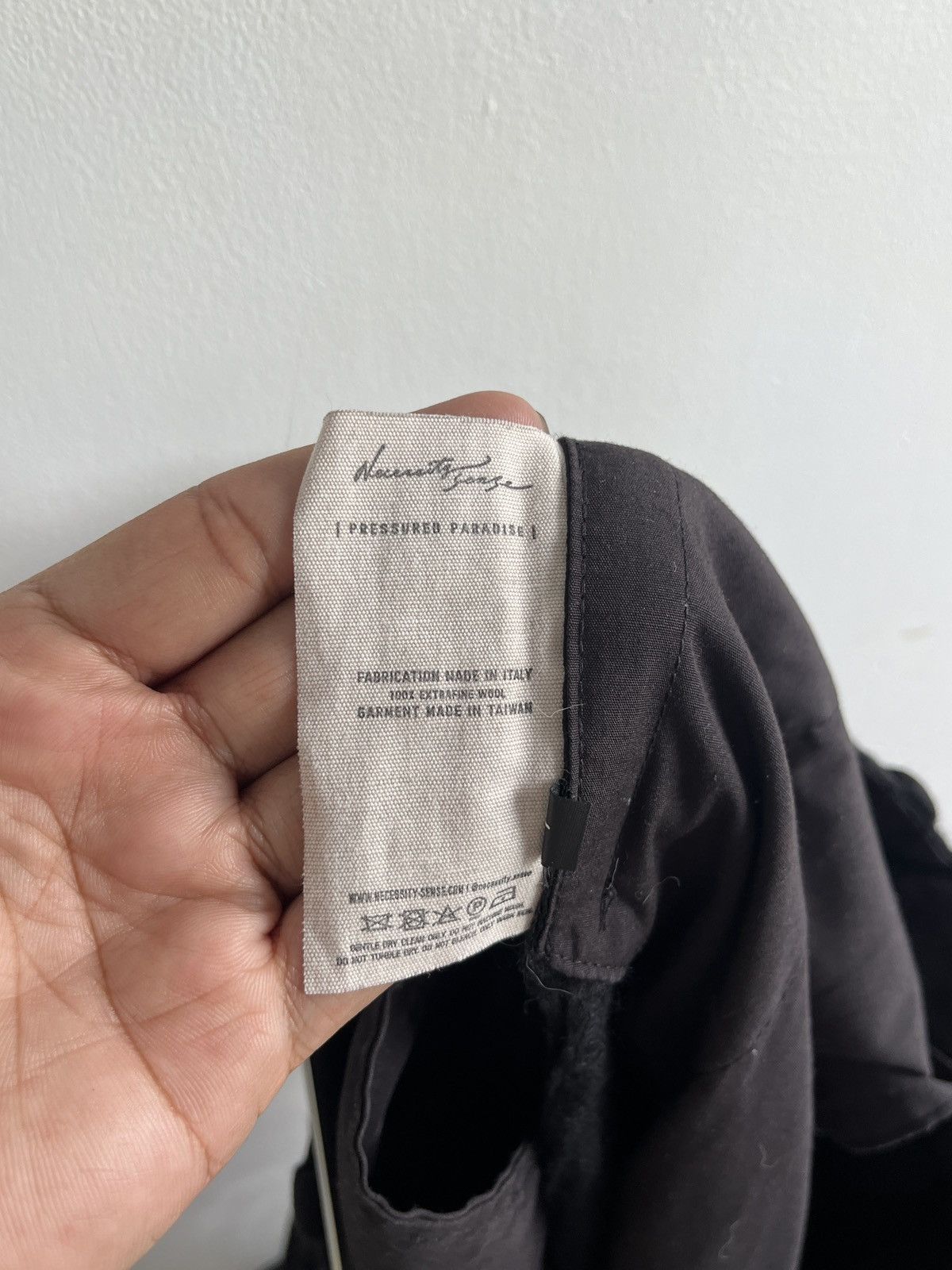 Loro Piana × NE.SENSE SS18 Wool Trousers Size US 29 - 9 Thumbnail