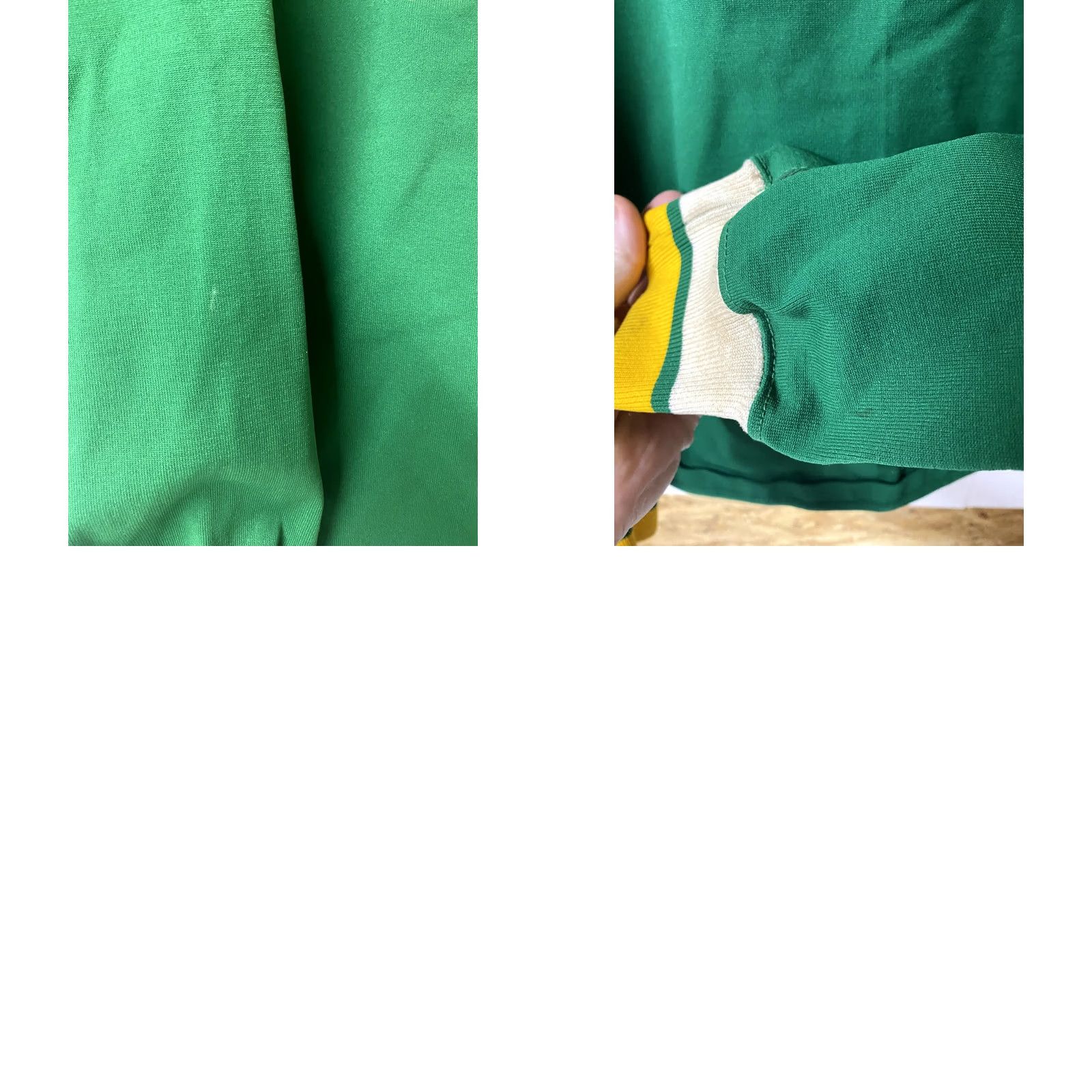 Vintage VINTAGE Powers Kentucky State Thorobreds Varsity Jacket Men 44 Green Cotton Blend Button Closure Varsity Jacket Mens 90s Size US S / EU 44-46 / 1 - 8 Thumbnail