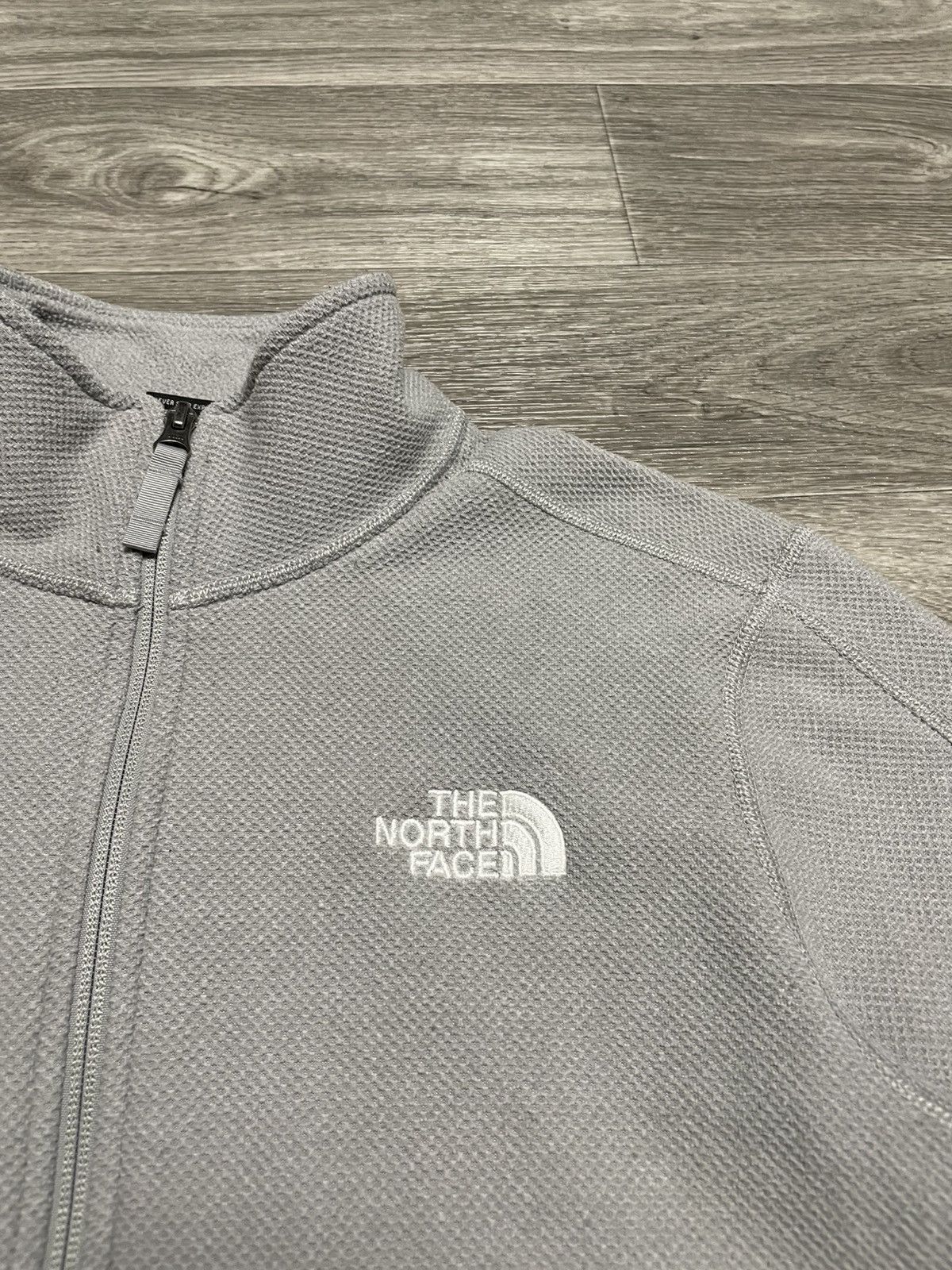 The North Face The North Face Gray Zip-Up Fleece Jacket Outdoor Gorpcore Size US S / EU 44-46 / 1 - 8 Thumbnail