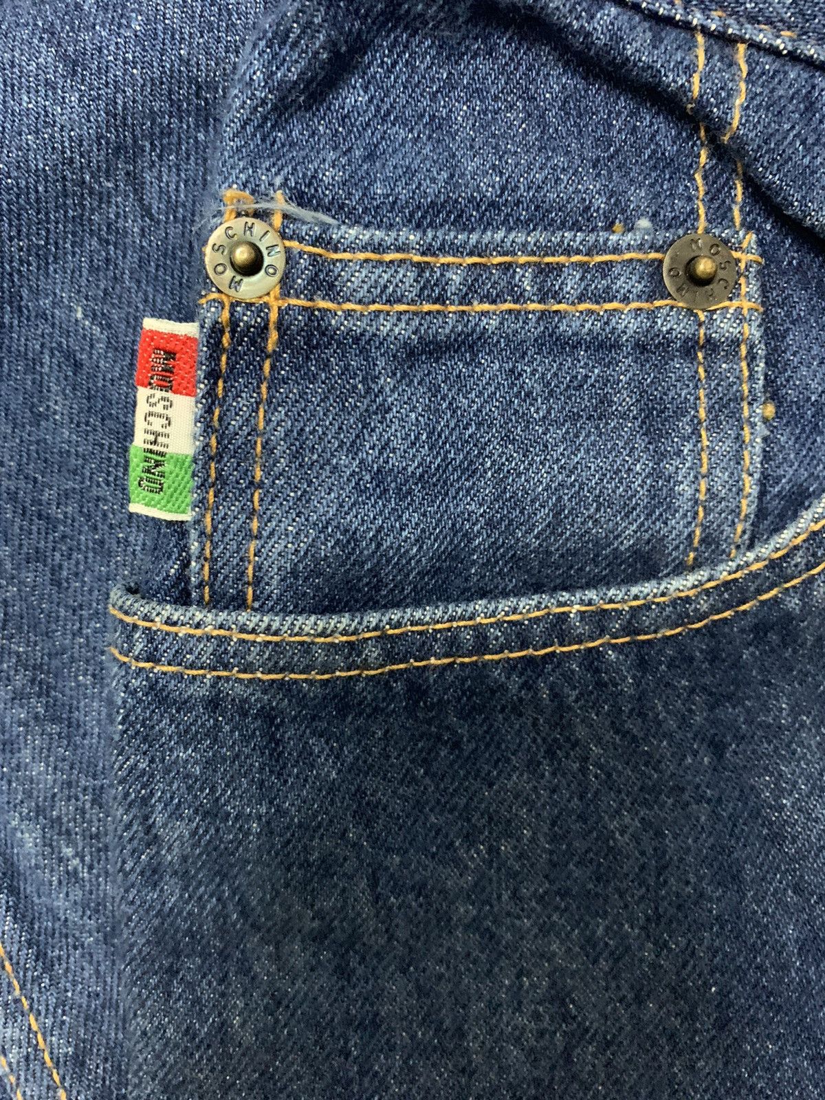 Moschino Combo moschino denim jacket and denim pants Size 26" / US 2 / IT 38 - 19 Thumbnail