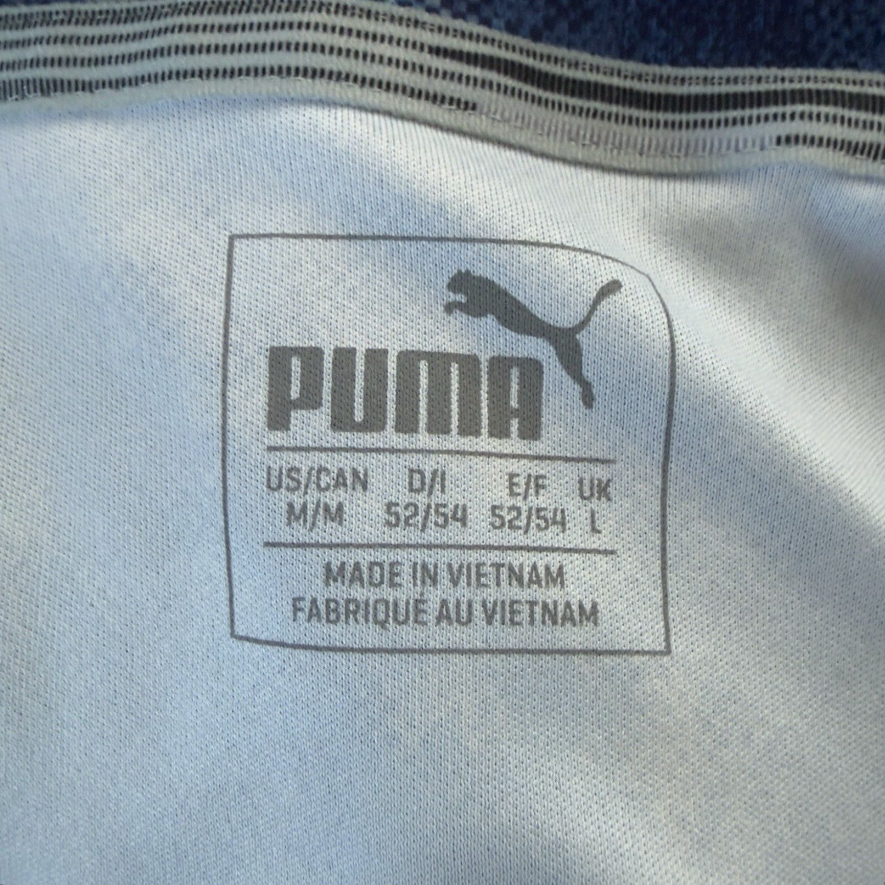 Puma Puma Athletic Polo Shirt Blue Mens Size M Size US M / EU 48-50 / 2 - 4 Thumbnail
