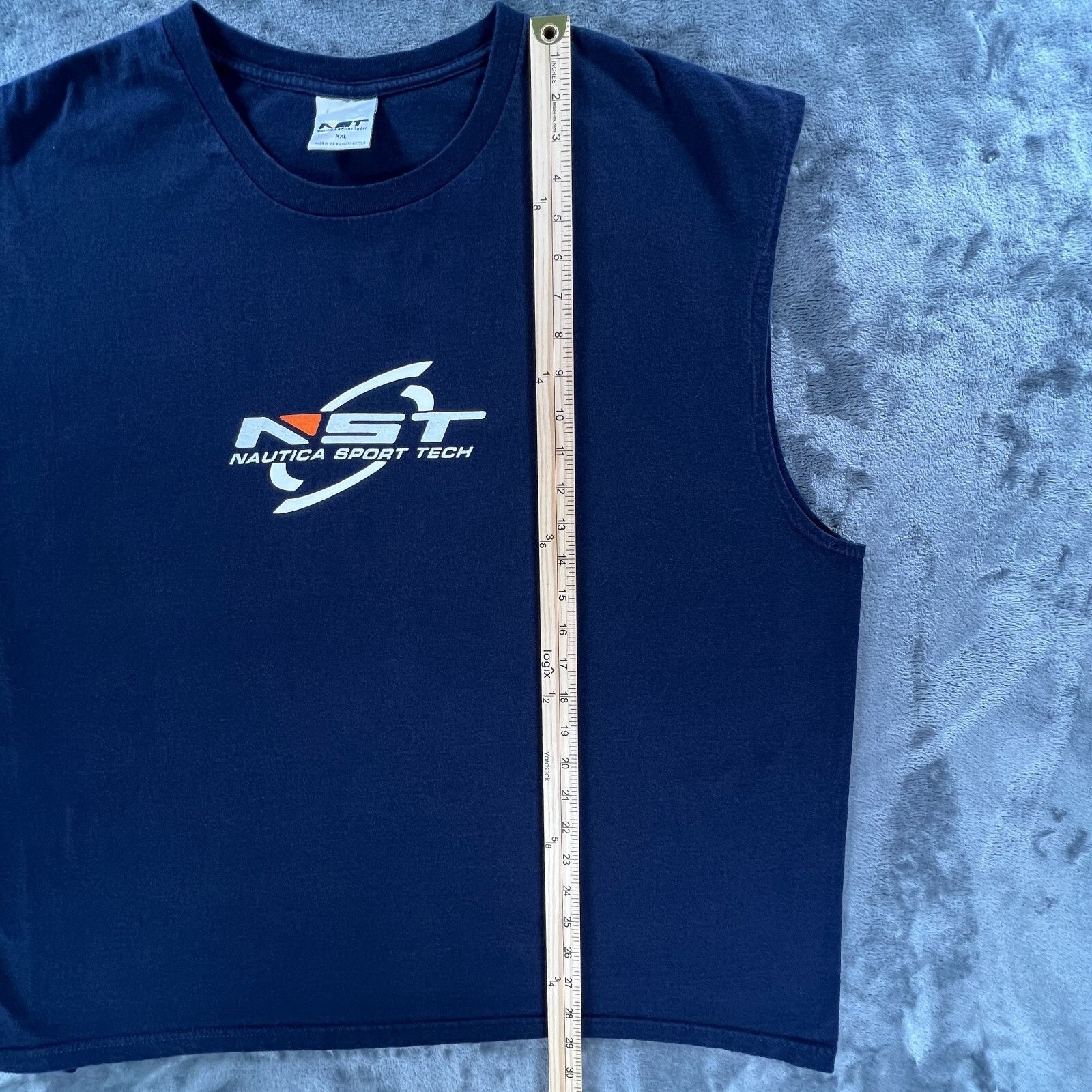 Nautica Nautica Sport Tech Sleeveless T Shirt Men XXL Made In USA Vi Size US XXL / EU 58 / 5 - 7 Thumbnail