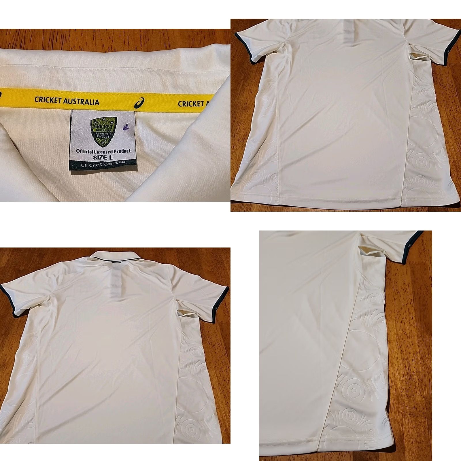 Asics VINTAGE Asics Cricket Australia Polo Shirt Large Sportswear Outdoors 2008 Men's Size US L / EU 52-54 / 3 - 9 Thumbnail