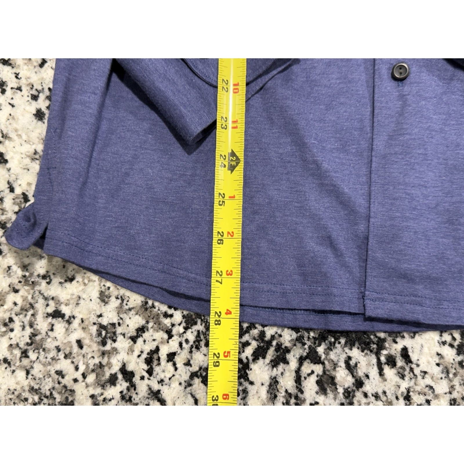 Eton Eton Shirt Adult XL Blue Cotton Jersey Casual Button Up Mens Size US XL / EU 56 / 4 - 2 Thumbnail