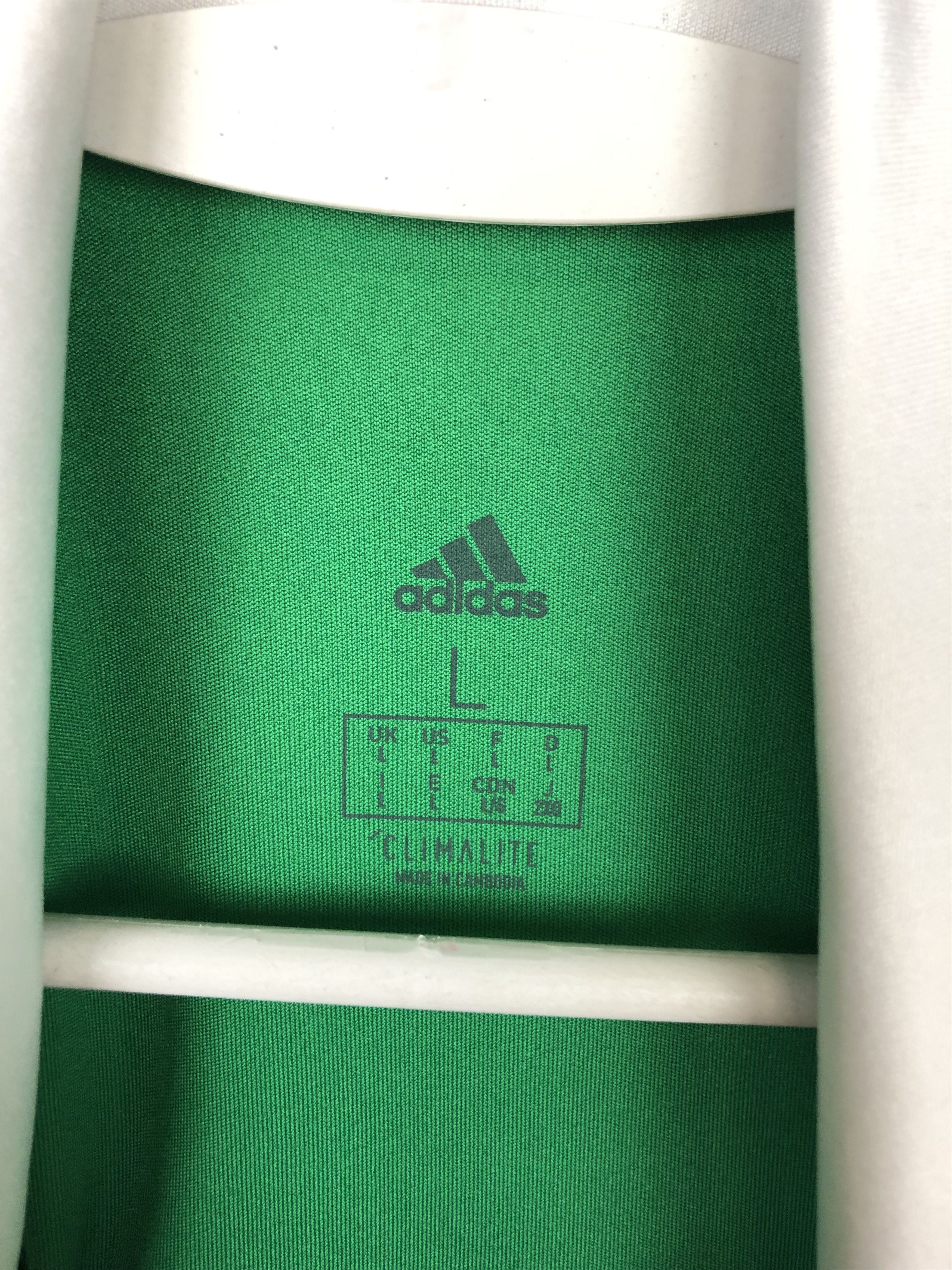 Adidas Northern Ireland Home football shirt 2017 Soccer Adidas Tee Size US L / EU 52-54 / 3 - 5 Thumbnail