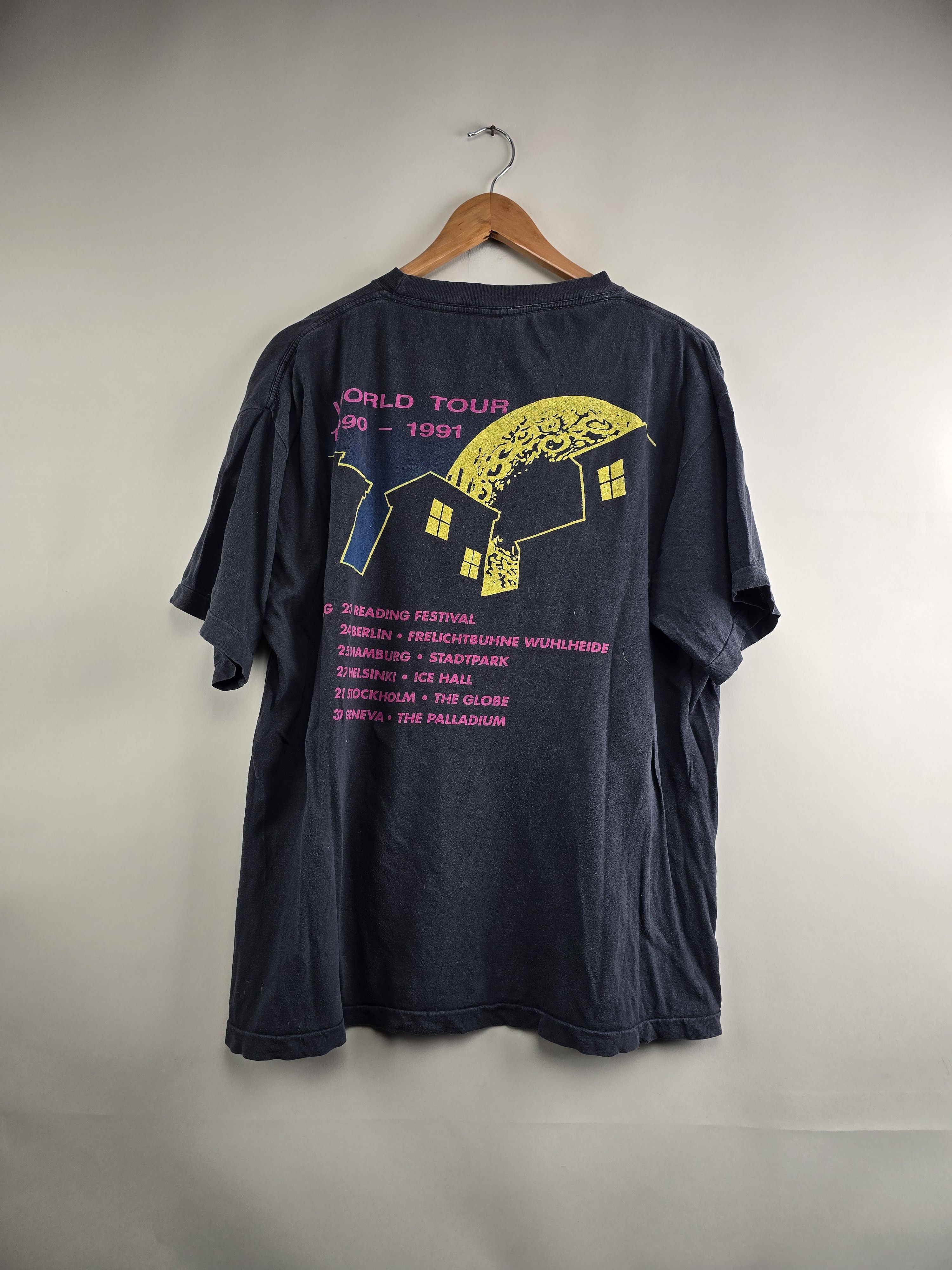Band Tees × Vintage 1990 Iggy Pop Brick by brick Charles Burns XL 22.5" 28" Size US XL / EU 56 / 4 - 8 Thumbnail