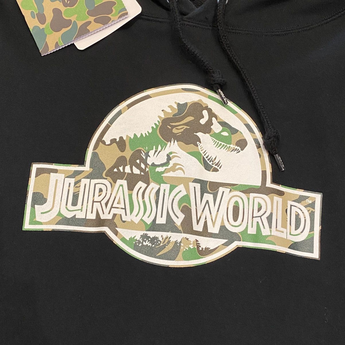 Bape Bape x Jurassic World Hoodie Size US XL / EU 56 / 4 - 3 Thumbnail