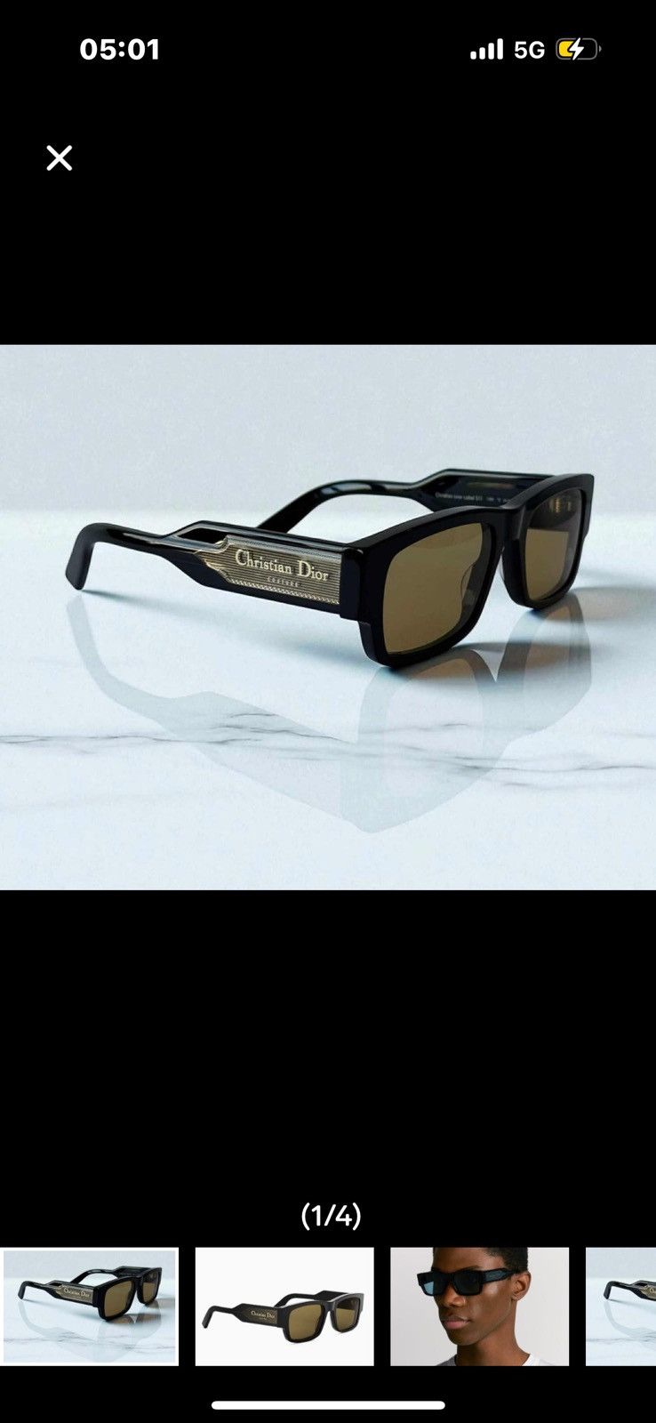 Dior Dior sunglasses Size ONE SIZE - 1 Thumbnail
