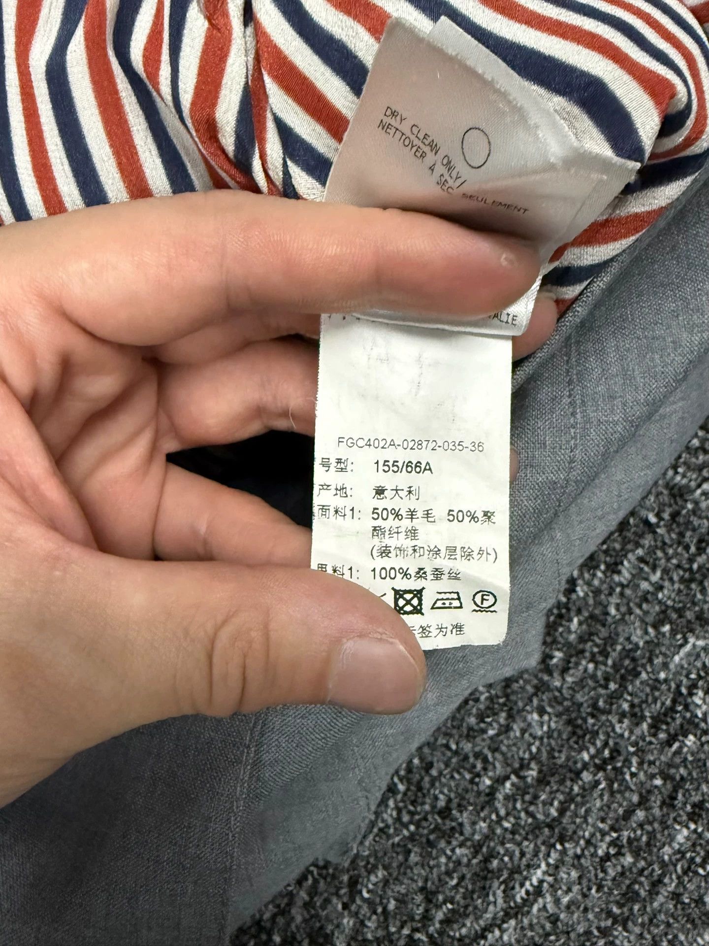 Thom Browne Thom Browne Women's Classic Mid Gray Pleated Skirt Size 36 Size 25" / US 0 / IT 36 - 5 Thumbnail