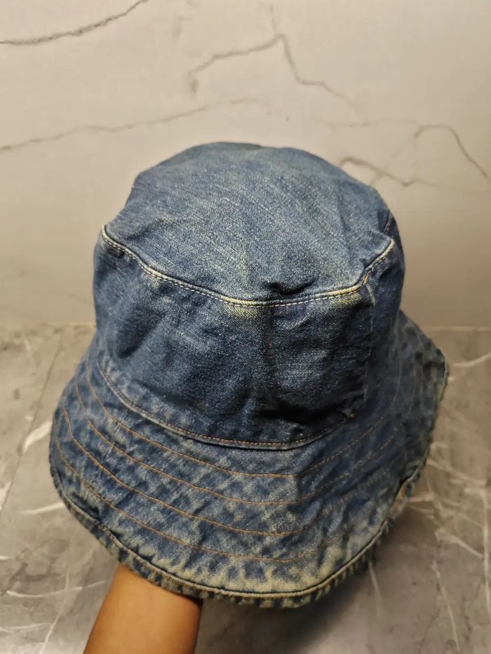 Vintage Vintage Denim Hat Attack Bucket Hat Size ONE SIZE - 3 Thumbnail