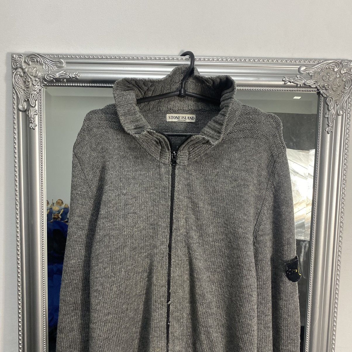 Stone Island Vintage Stone Island Zip Sweater Size US XL / EU 56 / 4 - 2 Thumbnail