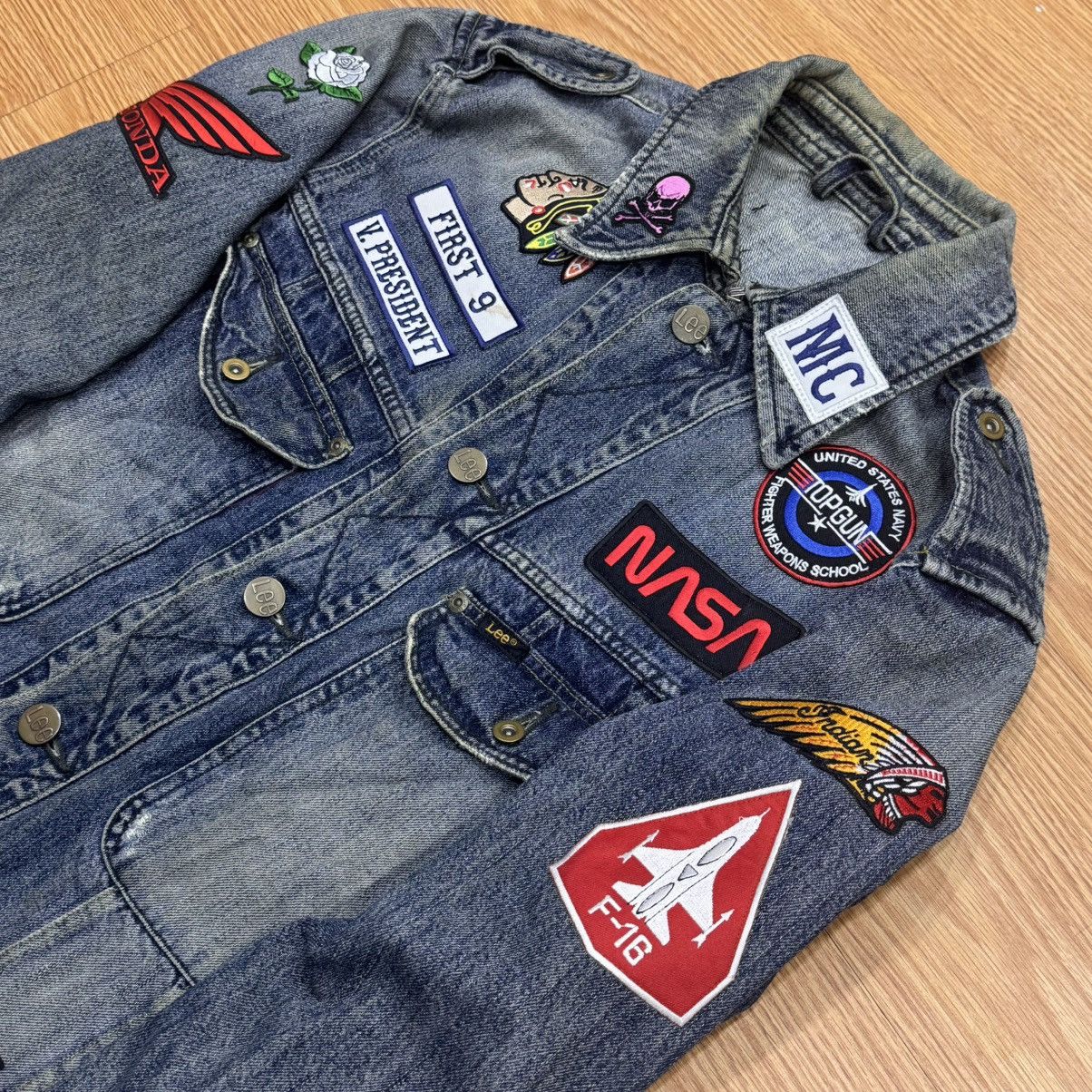 Lee Lee Utility Rider Customs Patches Riding Motorcycle Jacket Size US M / EU 48-50 / 2 - 5 Thumbnail
