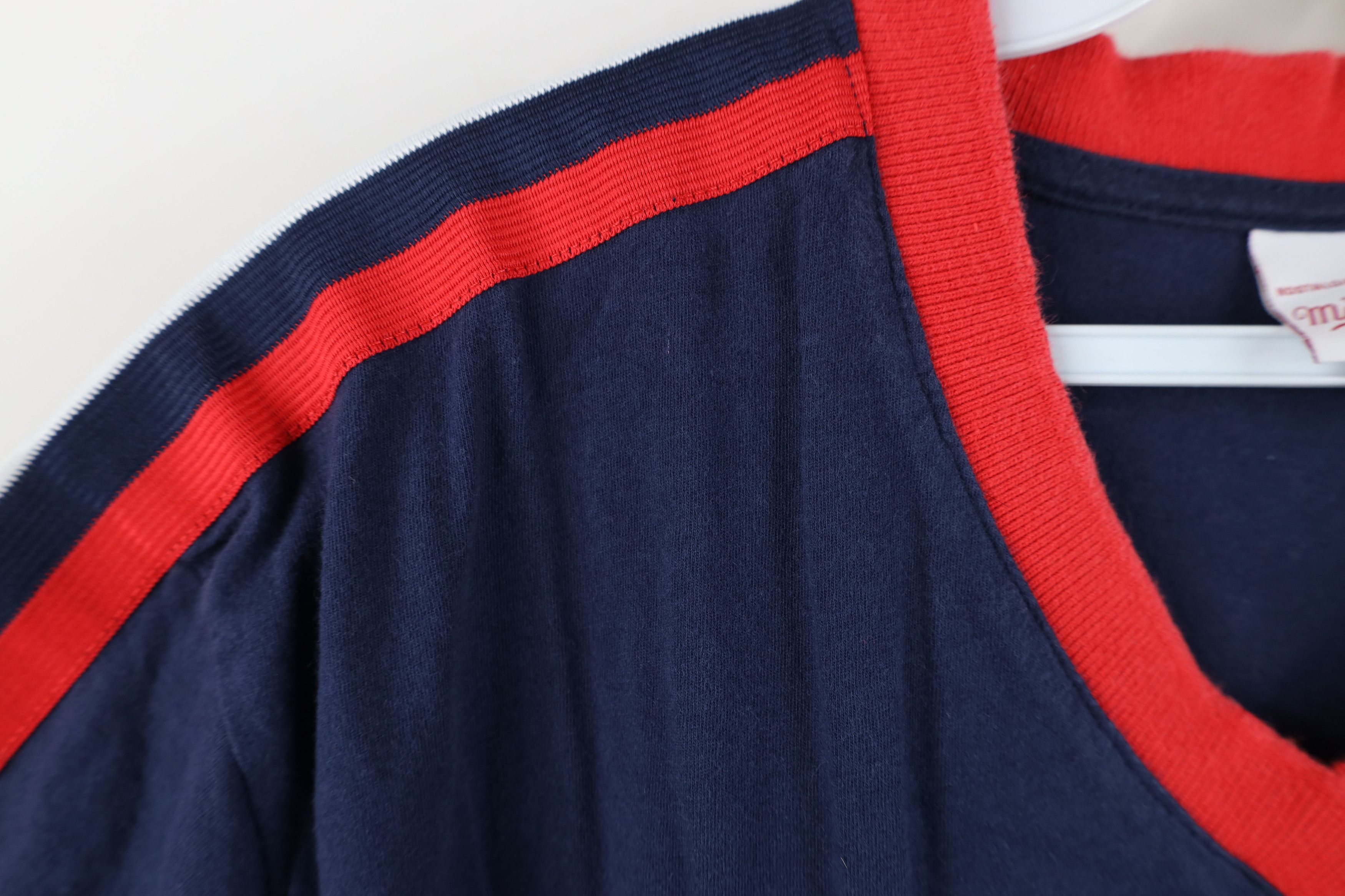 Mitchell & Ness Mitchell & Ness Cleveland Indians Baseball Jersey T-Shirt Size US XL / EU 56 / 4 - 8 Thumbnail