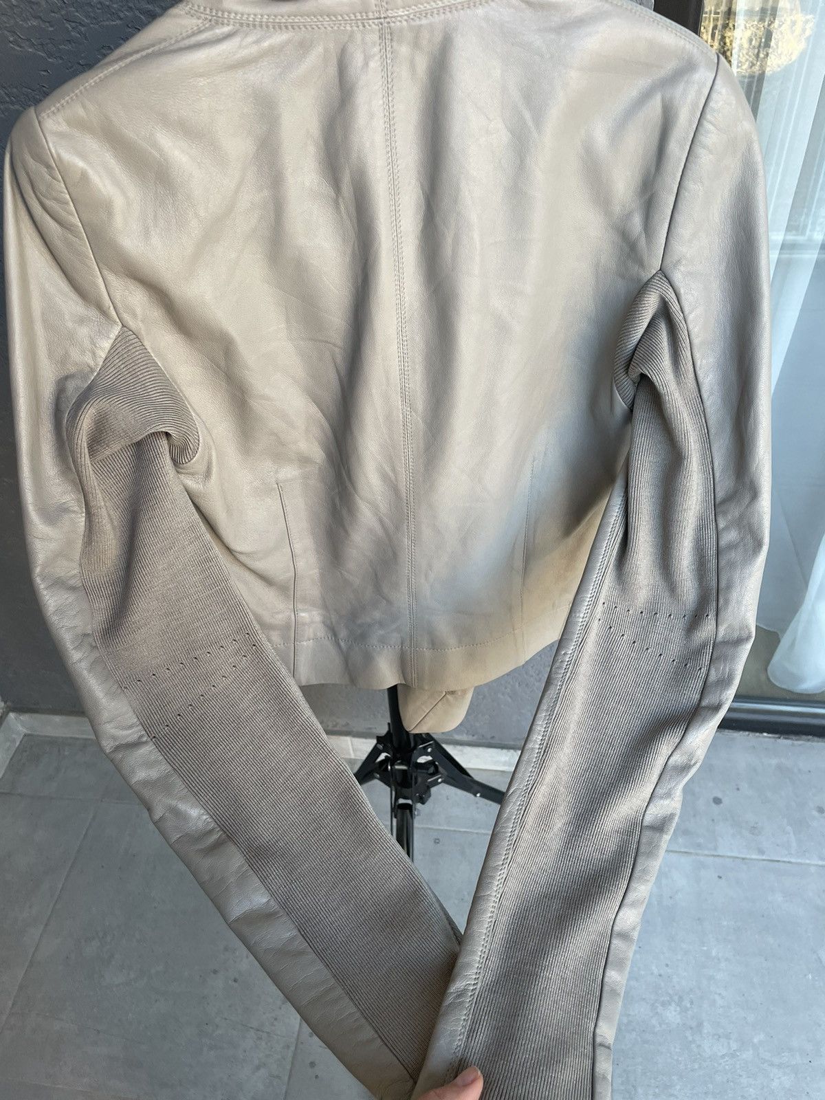 Rick Owens RICK OWENS Leather Jacket Size M / US 6-8 / IT 42-44 - 6 Thumbnail