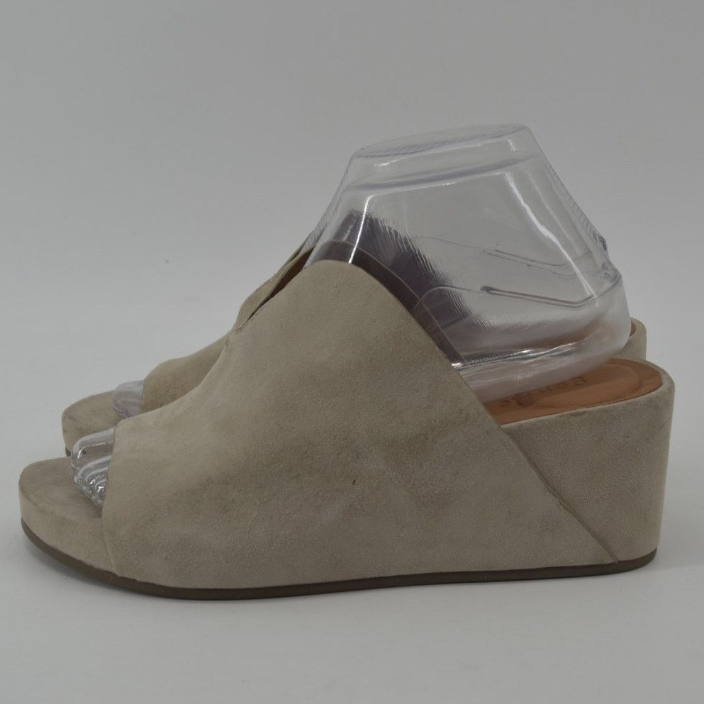 Gentle Souls Gentle Souls Gisele Women's Mule Leather Wedge Sandal US 8.5 Size US 8.5 / IT 38.5 - 9 Thumbnail