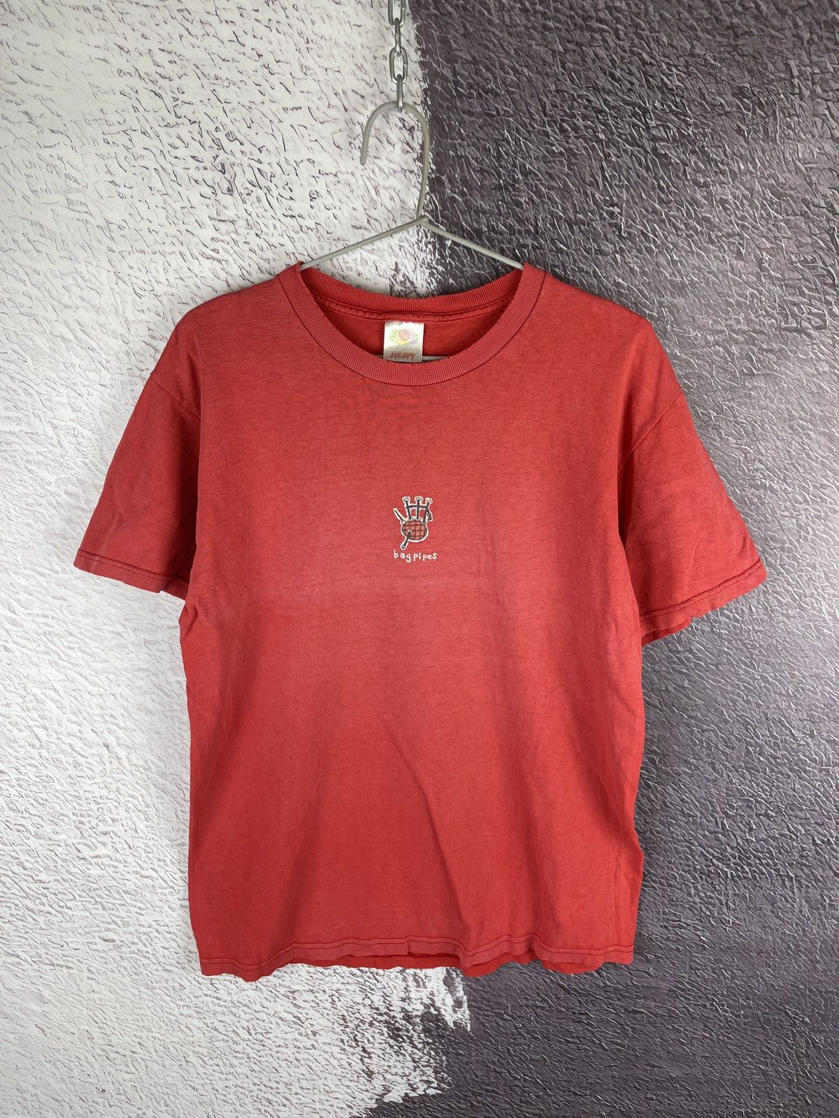 Vintage FOTL vintage 90s BAG pipes skateboard center logo tee Size US M / EU 48-50 / 2 - 1 Thumbnail