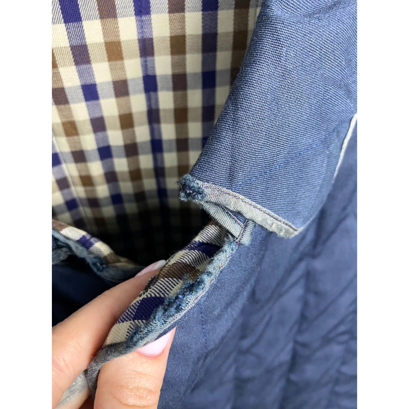 Aquascutum Aquascutum Vintage Mens Quilted Jacket XL Blue Front Quilted Jacket Mens XL Aquascutum Vintage Mens Quilted Jacket XL Blue Size US XL / EU 56 / 4 - 7 Thumbnail