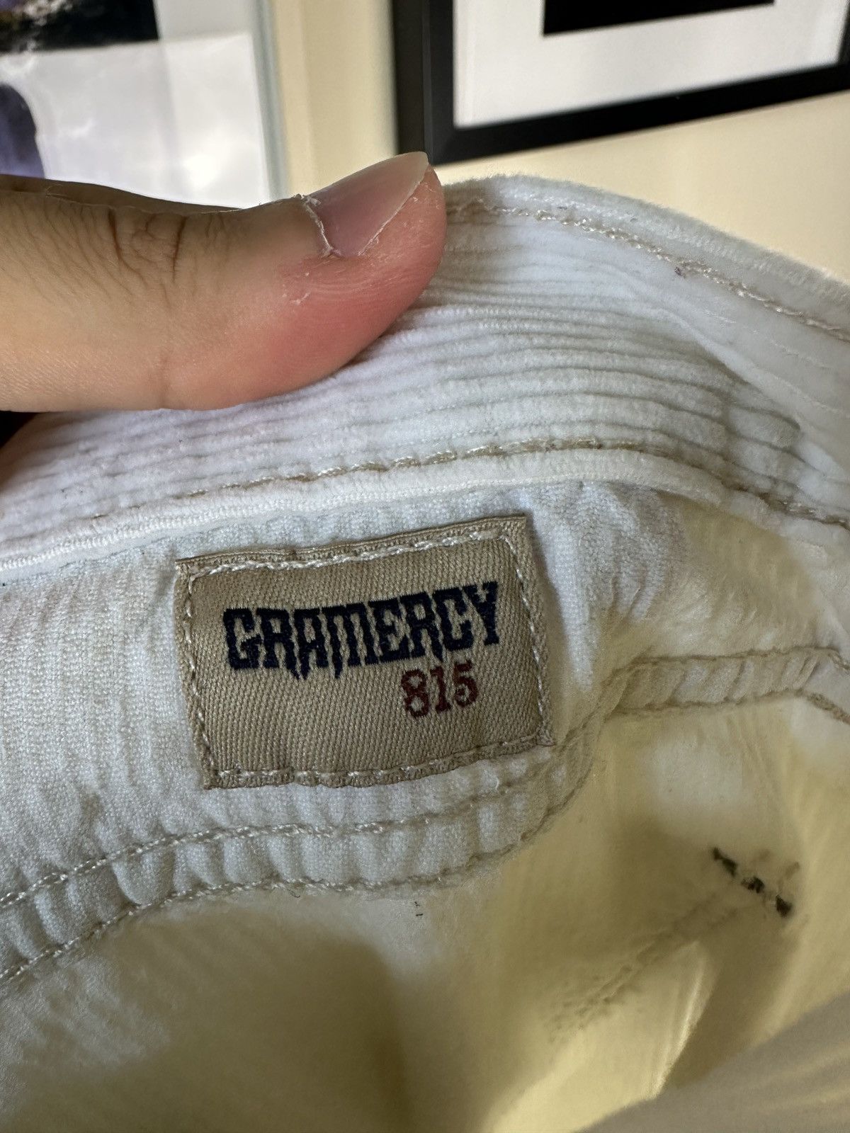 Ralph Lauren Ralph Lauren RRL Gramercy 815 Corduroy Pants White Size 28" / US 6 / IT 42 - 5 Thumbnail