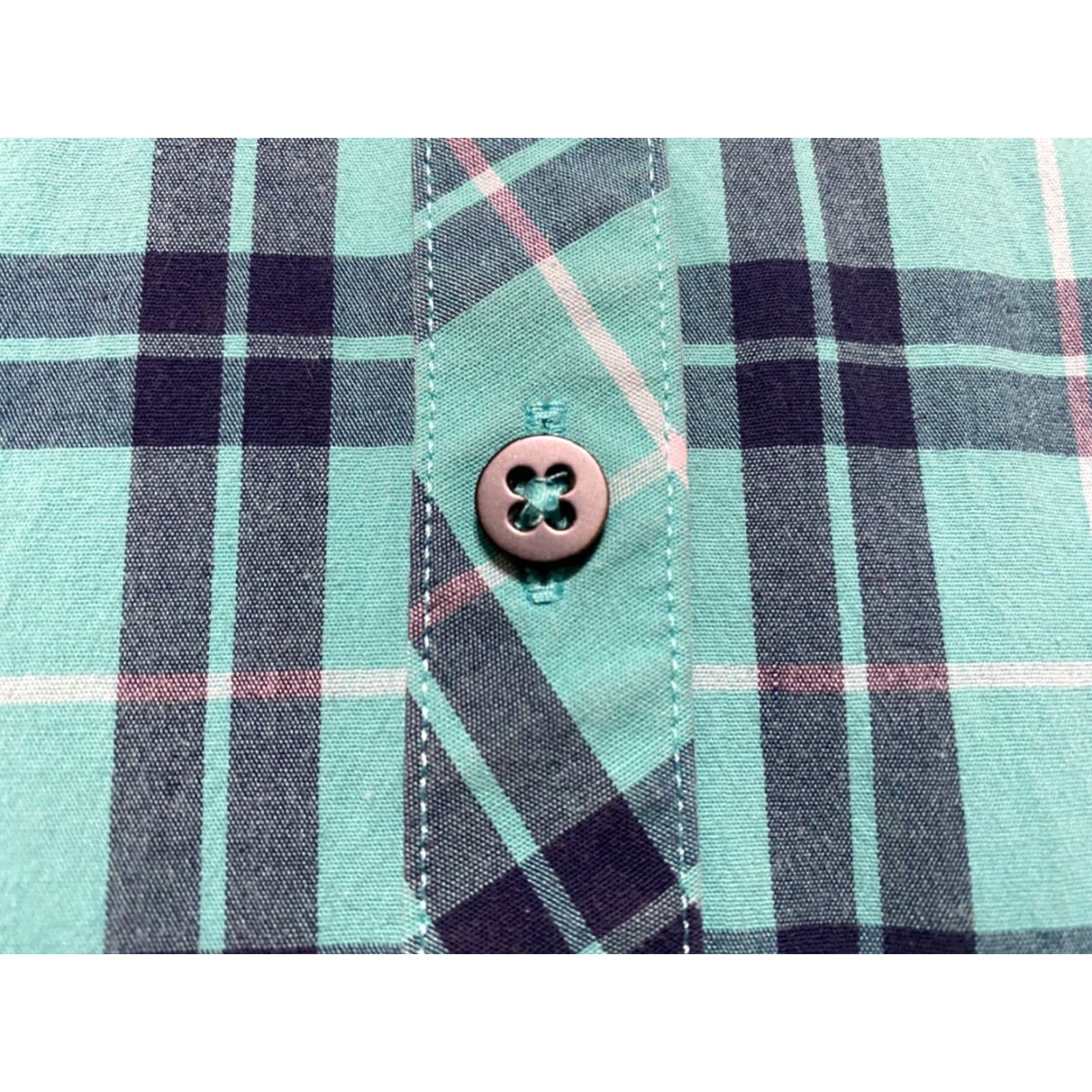 Under Armour Under Armour Womens Multicolor Plaid Check Long Sleeve Button-Up Shirt M, Cotton Polyester Spandex, Casual Womens Shirt Size M / US 6-8 / IT 42-44 - 4 Thumbnail