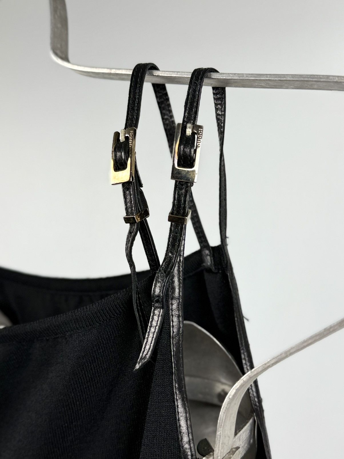 Gucci Gucci - Tom Ford - SS/98 - G - Logo Buckle - Tank Top Size M / US 6-8 / IT 42-44 - 12 Thumbnail