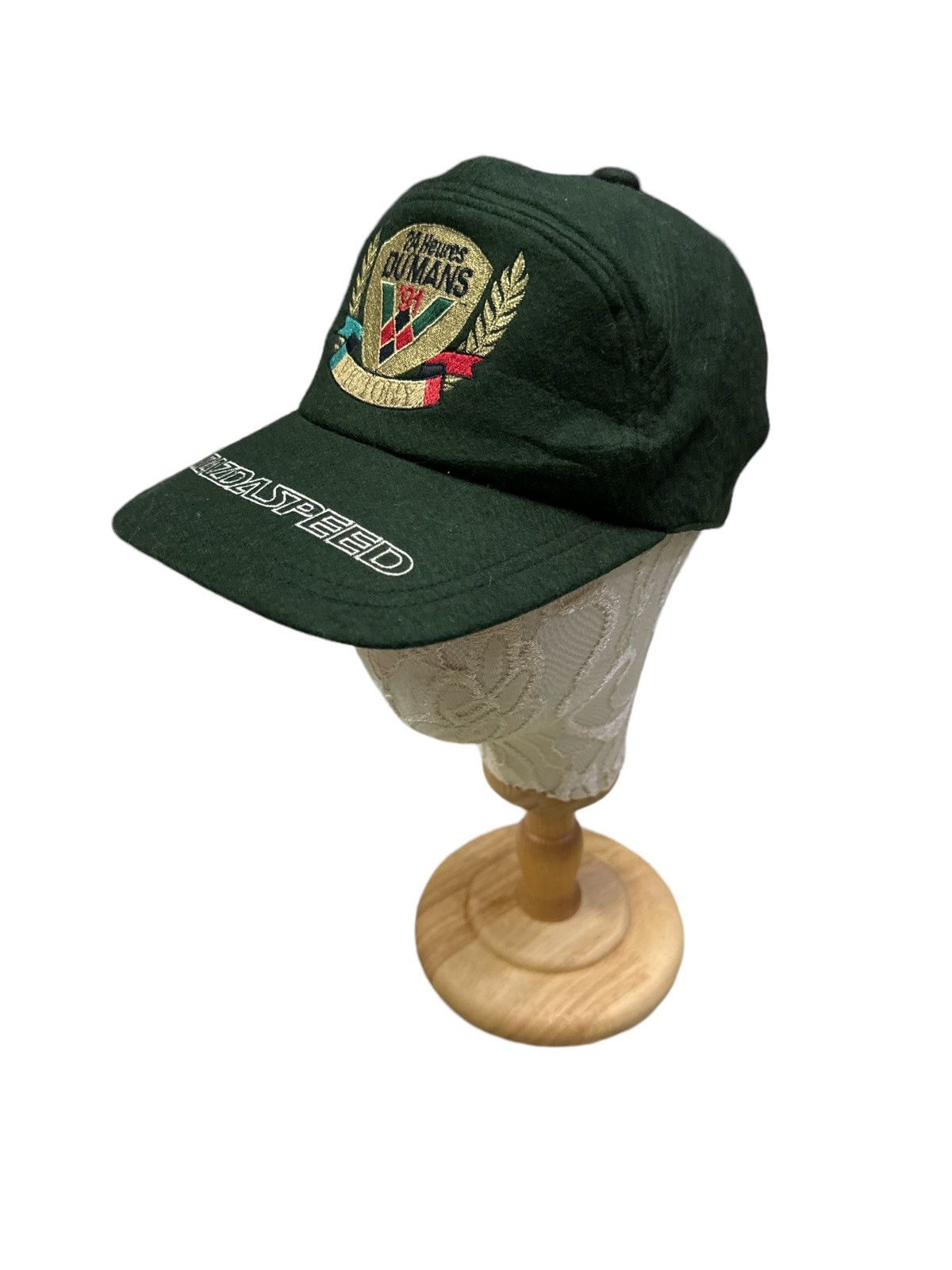 Vintage VINTAGE 1991 MAZDA SPEED 787B 24HOURS LE MANS RACE CAP HAT Size ONE SIZE - 3 Thumbnail