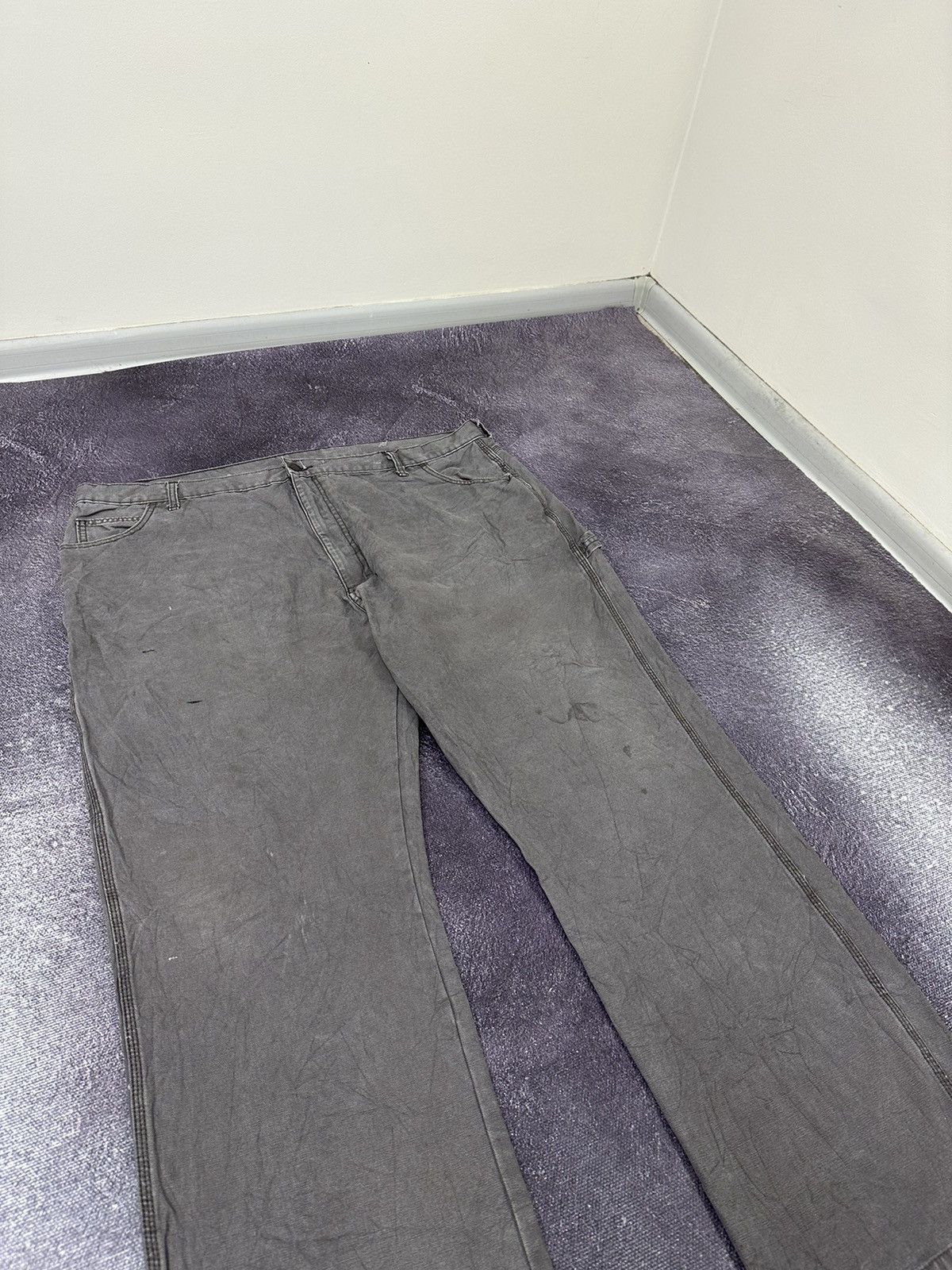 Dickies Vintage Dickies Cargo Carpenter Opium Distressed Work Pants Size US 42 / EU 58 - 12 Thumbnail