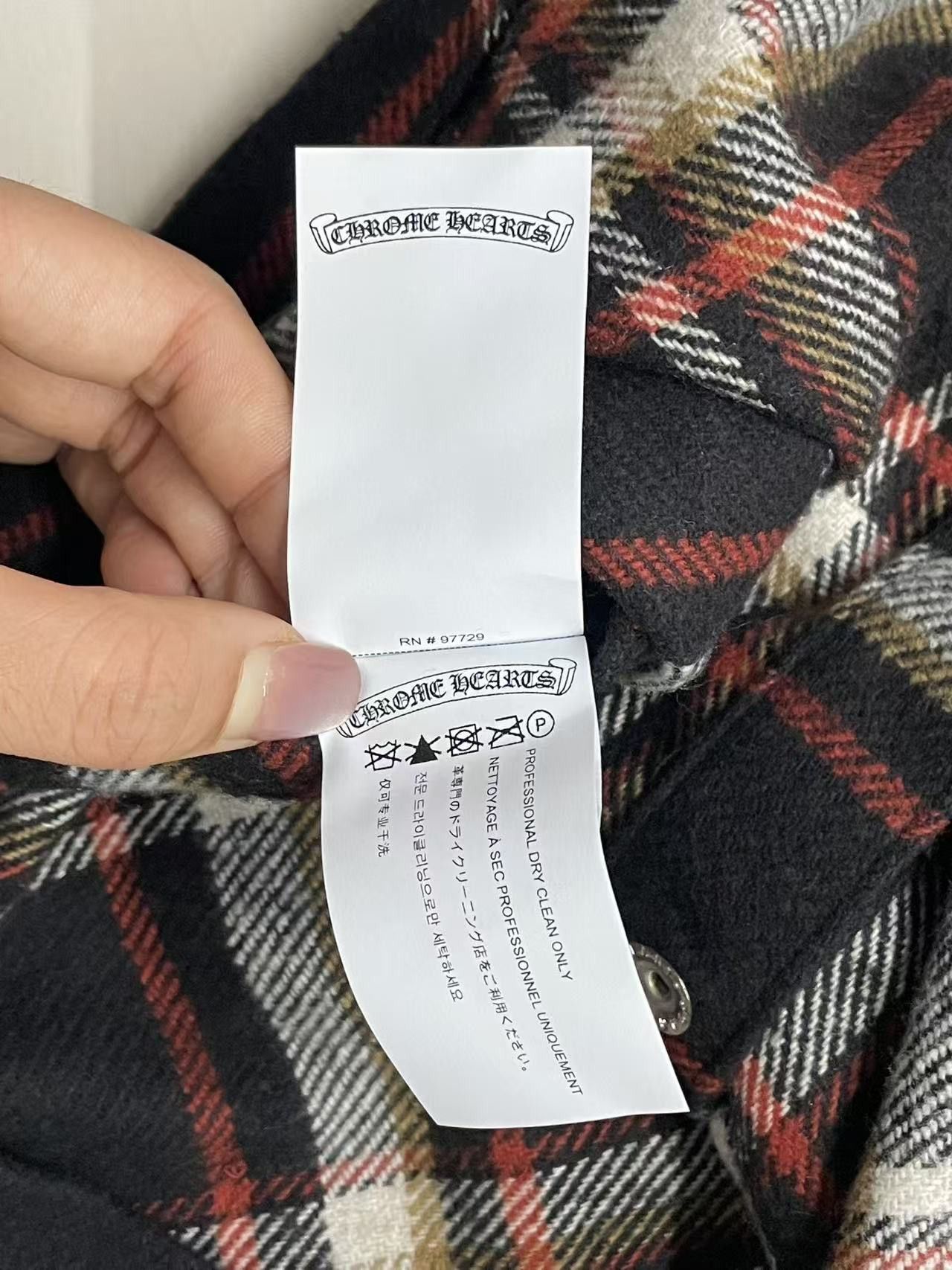 Chrome Hearts Chrome Hearts Work Dog Plaid Shirt Flannel Jacket Size US XS / EU 42 / 0 - 12 Thumbnail