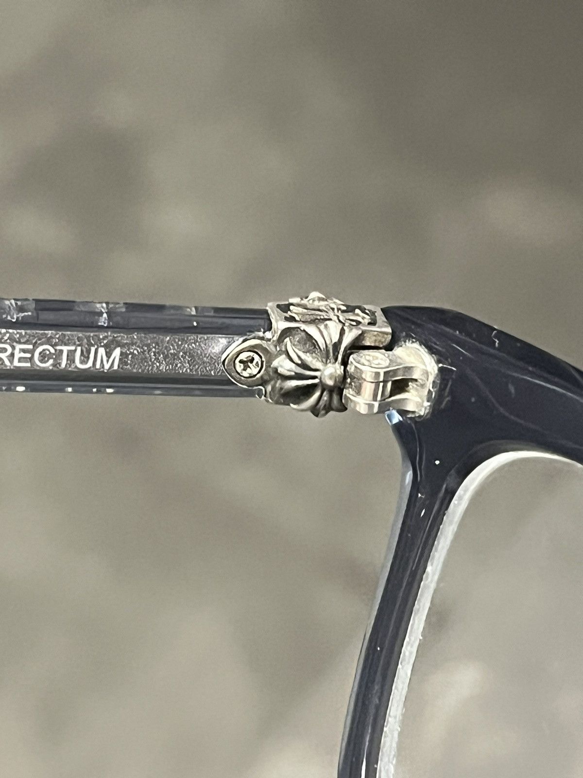 Chrome Hearts Chrome Hearts “Resurectum” Translucent Grey Frame Glasses Size ONE SIZE - 10 Thumbnail