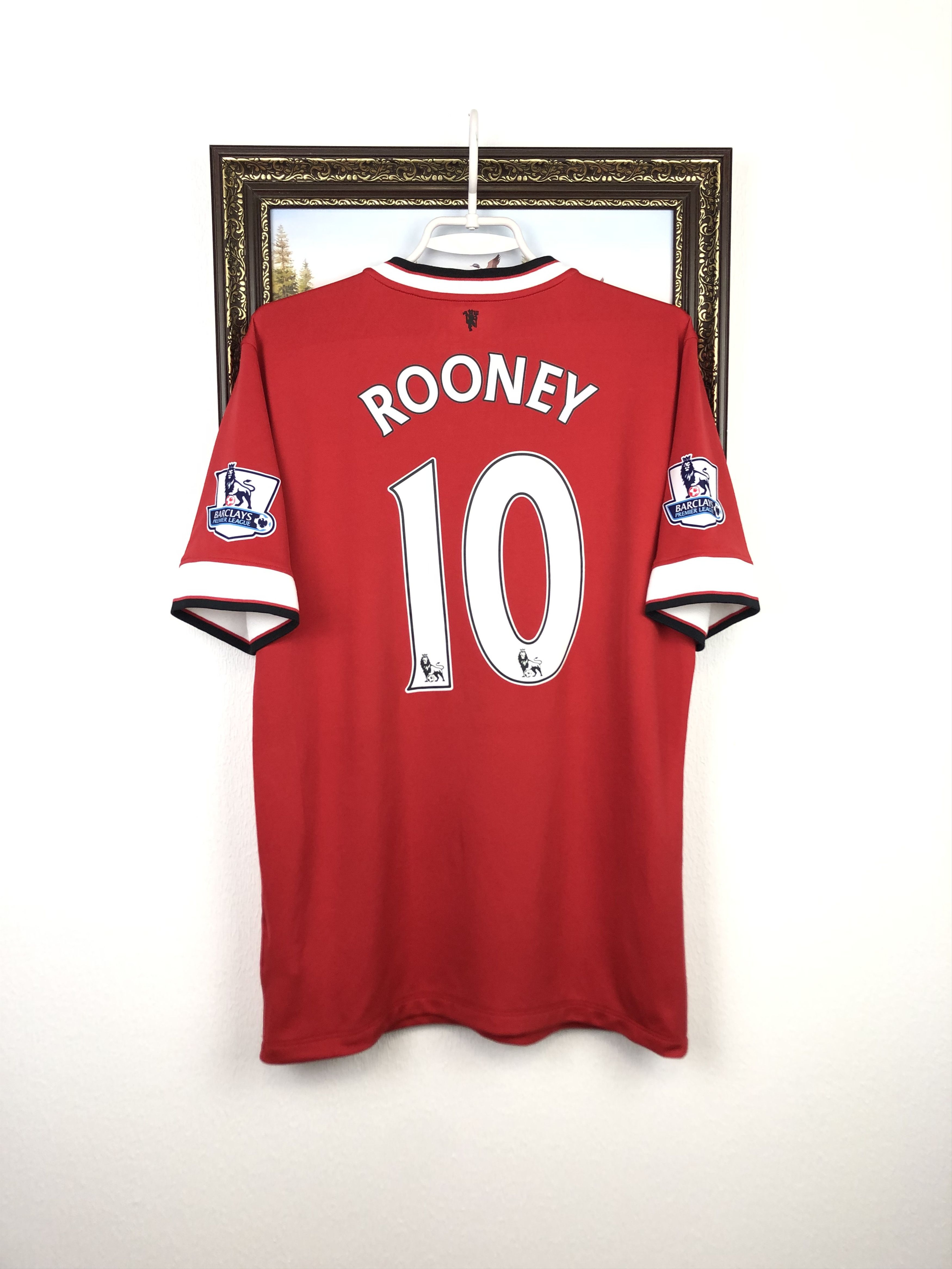 Manchester United football shirt Soccer Nike Rooney Jersey