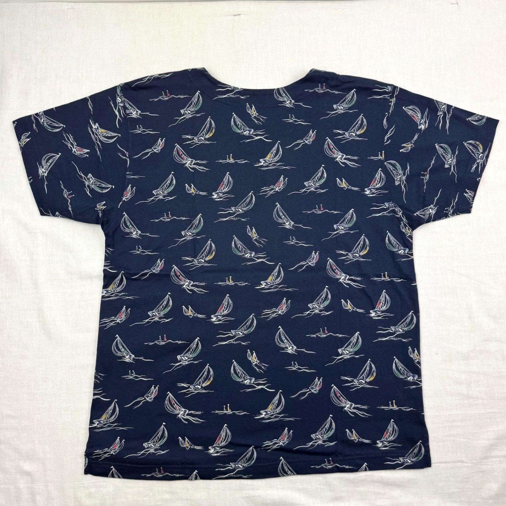 Vintage Vintage Liz Sport Sailboat Shirt Womens Medium Hipster Boho Beach Y2K 90s USA Size M / US 6-8 / IT 42-44 - 7 Thumbnail