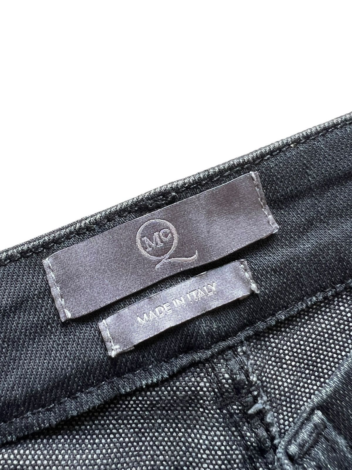 Alexander McQueen Alexander McQueen Coated Black Slim Jeans Size 30" / US 8 / IT 44 - 11 Thumbnail