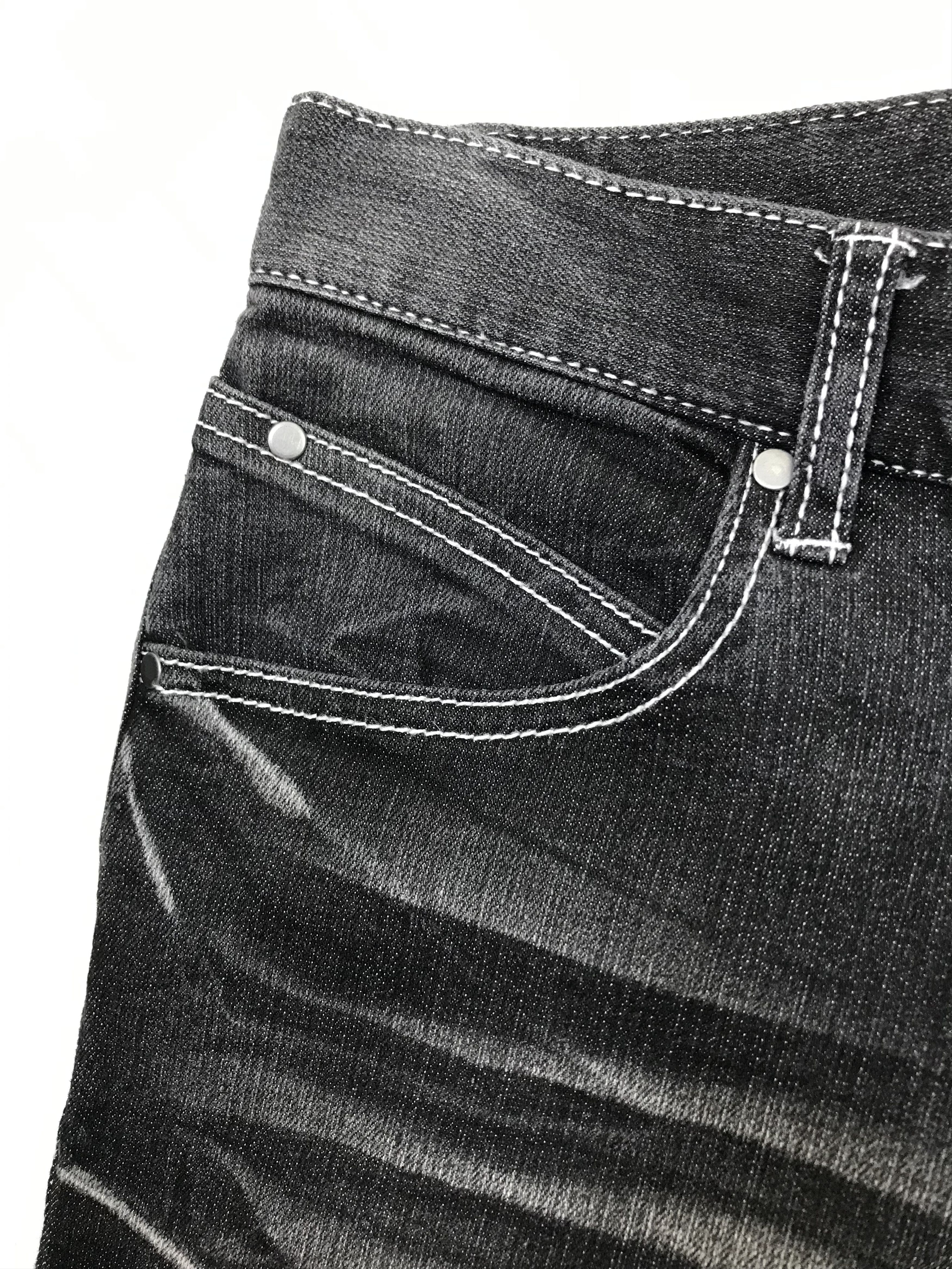 semanticdesign Semantic Design J Leg Bleach Black Jeans Size US 30 / EU 46 - 10 Thumbnail
