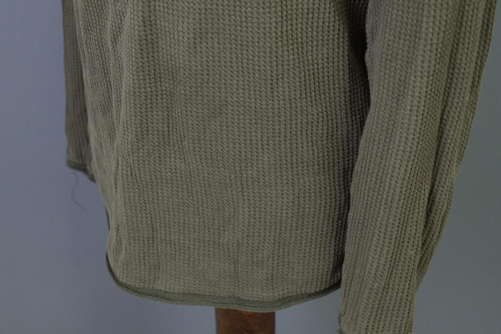 Z Zegna Z Zegna Khaki Waffle Knit Sweater Size US M / EU 48-50 / 2 - 9 Thumbnail