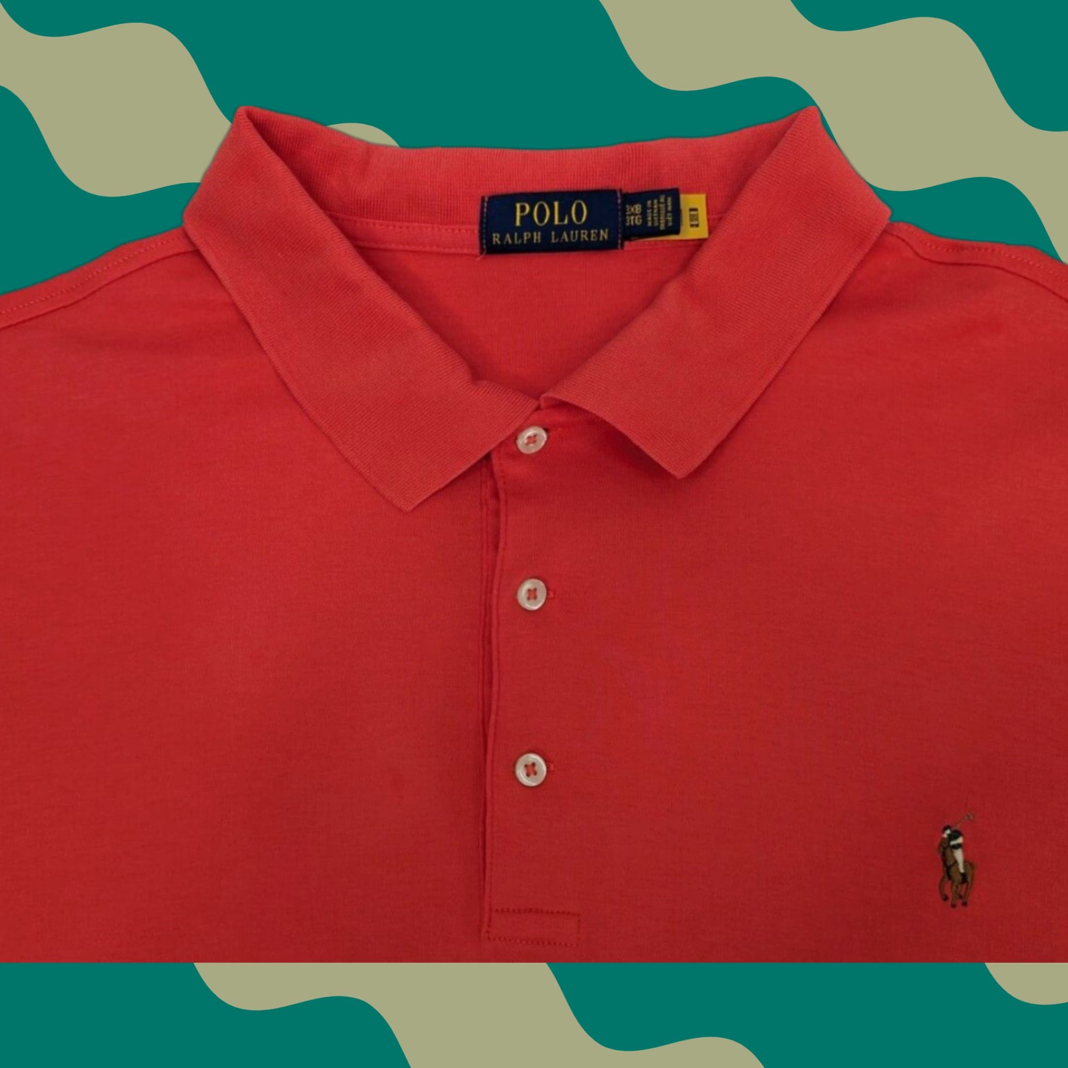 Polo Ralph Lauren **Red Big 3X Polo Ralph Lauren Men's Collared Shirt** User: **Red Polo Ralph Lauren Men's Big 3X Collared Shirt** Size US XXL / EU 58 / 5 - 1 Thumbnail