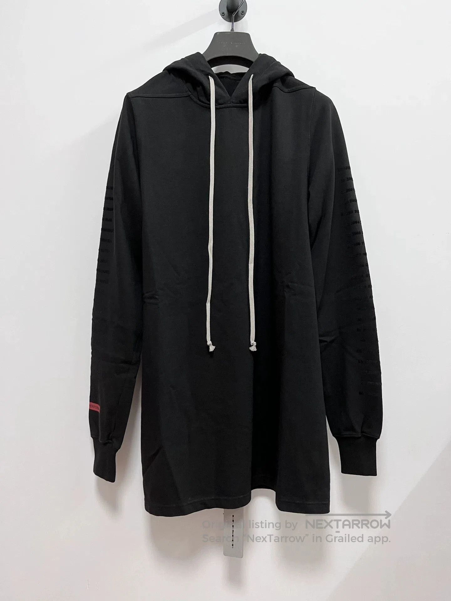 Rick Owens Rick Owens Hoodie with Distinctive Sleeve Design. Size US S / EU 44-46 / 1 - 1 Thumbnail
