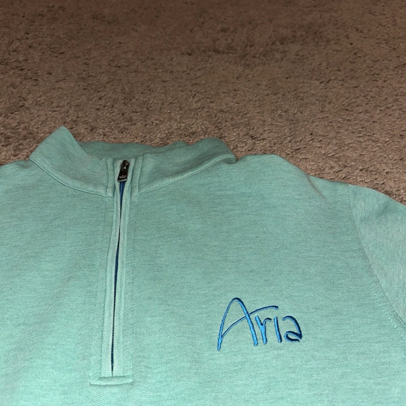 Peter Millar Peter Millar Crown Comfort Interlock 1/4 Zip Men’s Small Golf Performance Sweater Green Long Sleeve Mock Neck Size US S / EU 44-46 / 1 - 2 Thumbnail