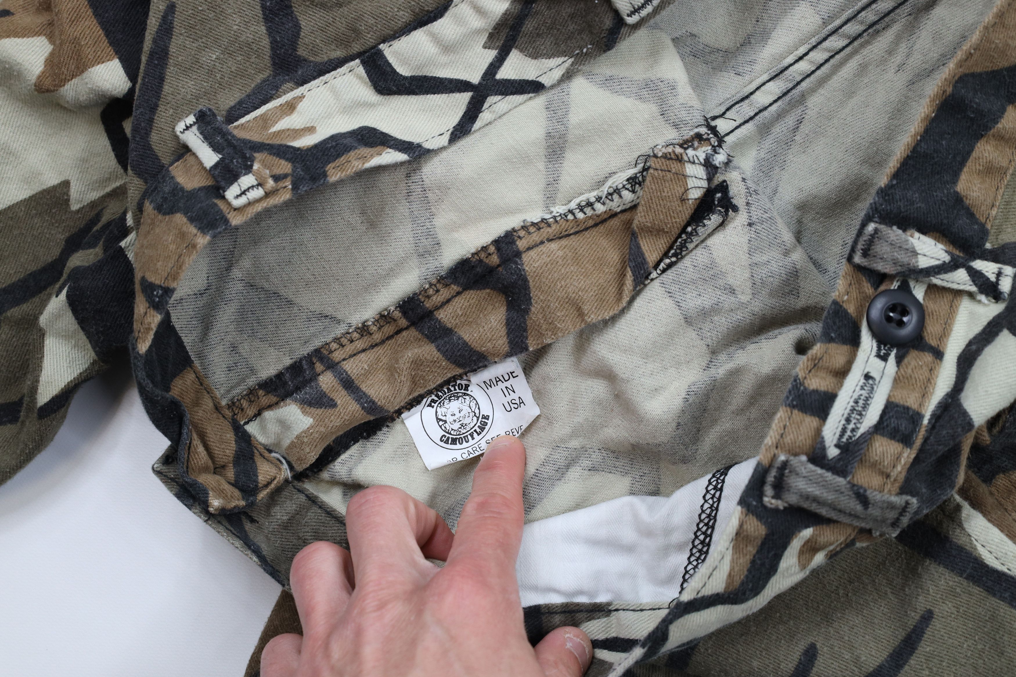 Vintage Vintage 90s Streetwear Camouflage Wide Leg Cargo Pants USA Size US 40 / EU 56 - 8 Thumbnail