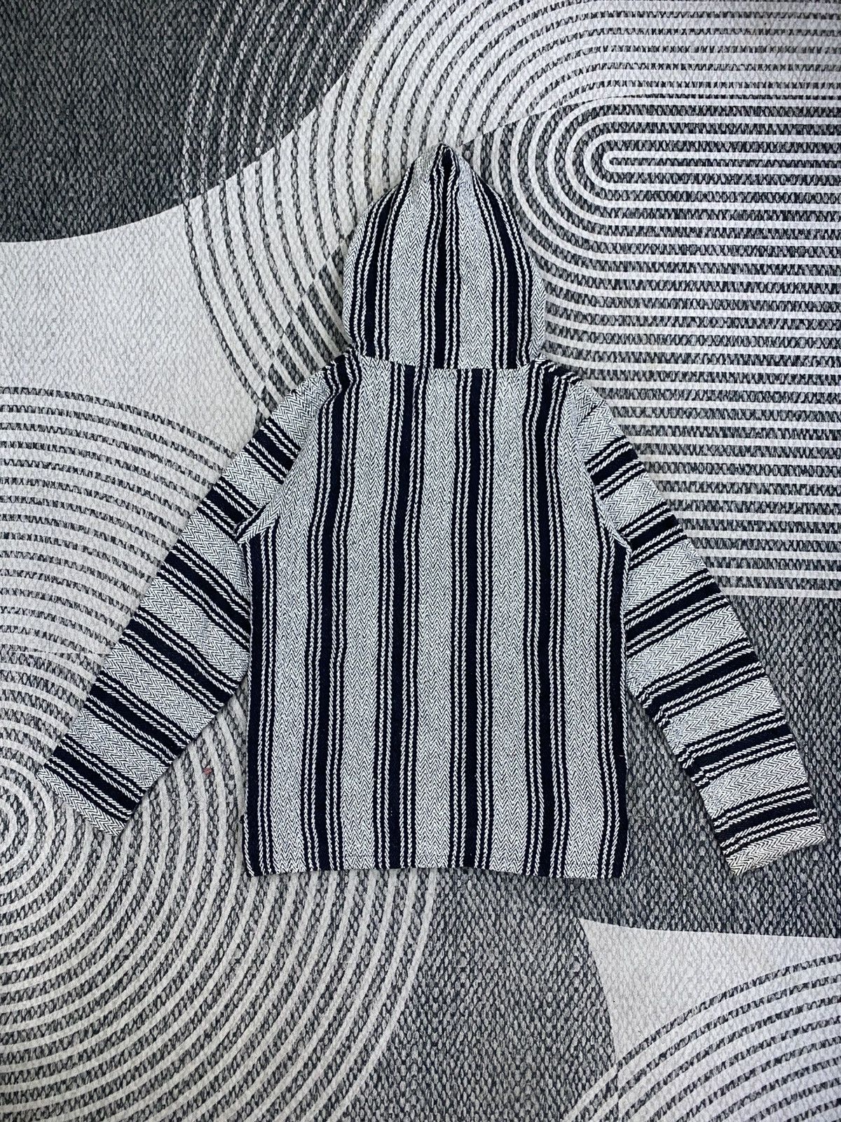 Retrofit Vintage Retrofit Baja Stripes Knit Jacket Size US M / EU 48-50 / 2 - 2 Thumbnail