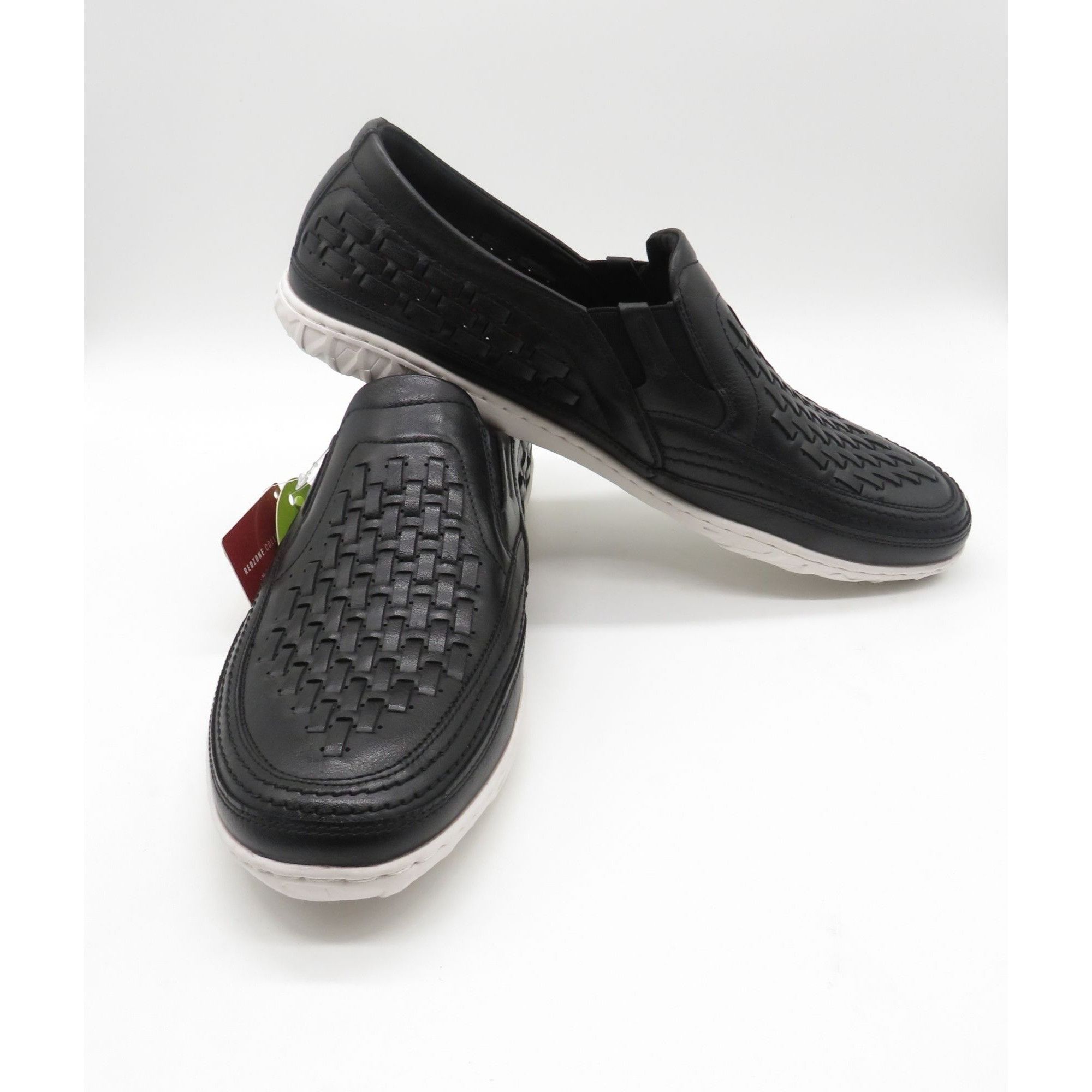 Stacy Adams Stacy Adams Men's Ithaca Black Slip-On Shoes 11.5 Woven Uppe Size US 11.5 / EU 44-45 - 5 Thumbnail