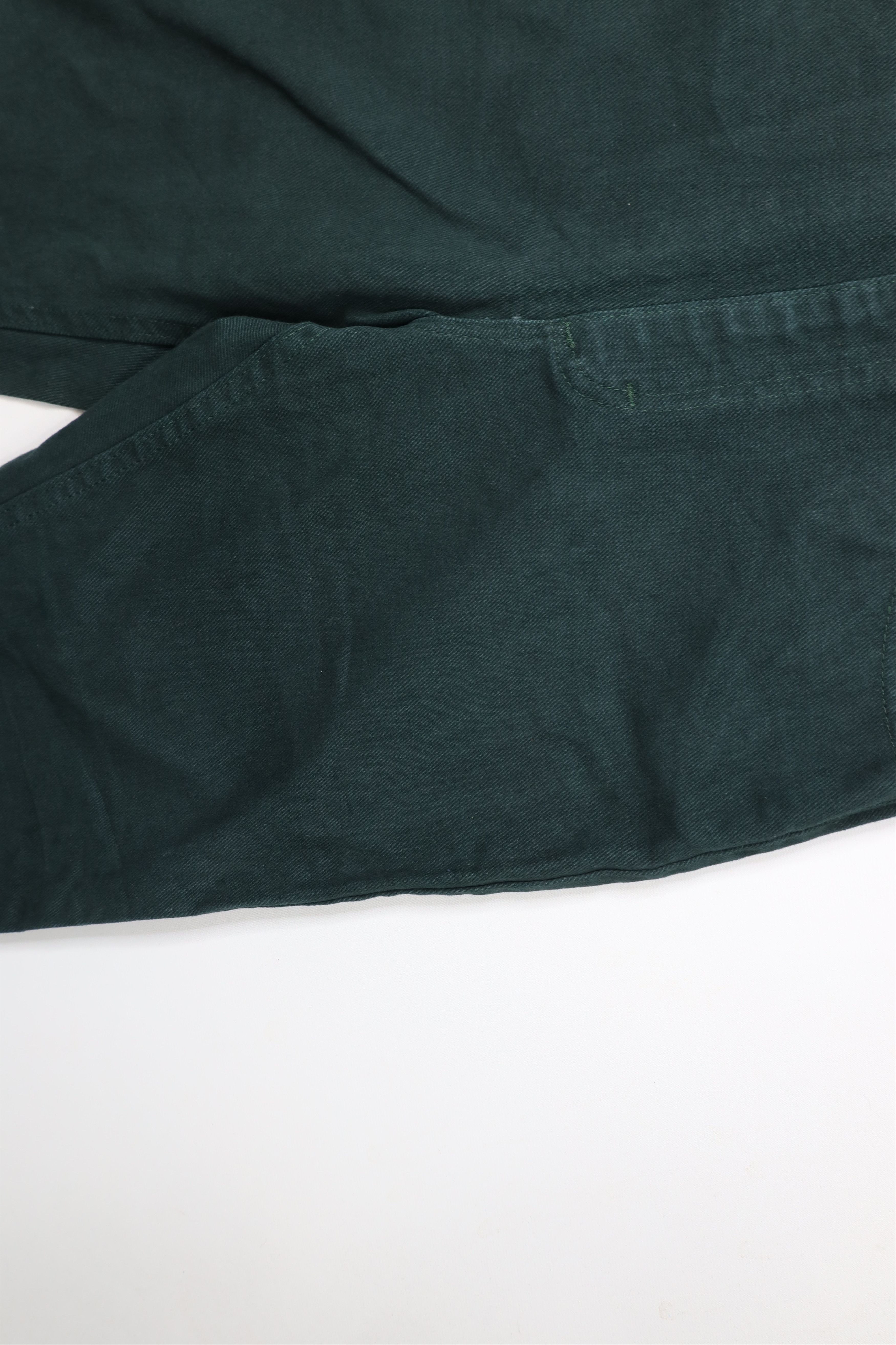 Lee × Vintage Deadstock Vintage 90s Lee Fit Tapered Leg Jeans Green USA Size 28" / US 6 / IT 42 - 6 Thumbnail