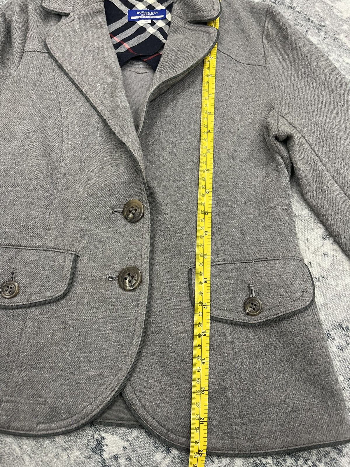 Burberry Burberry London Blue Label Grey Jacket Size XS / US 0-2 / IT 36-38 - 13 Thumbnail