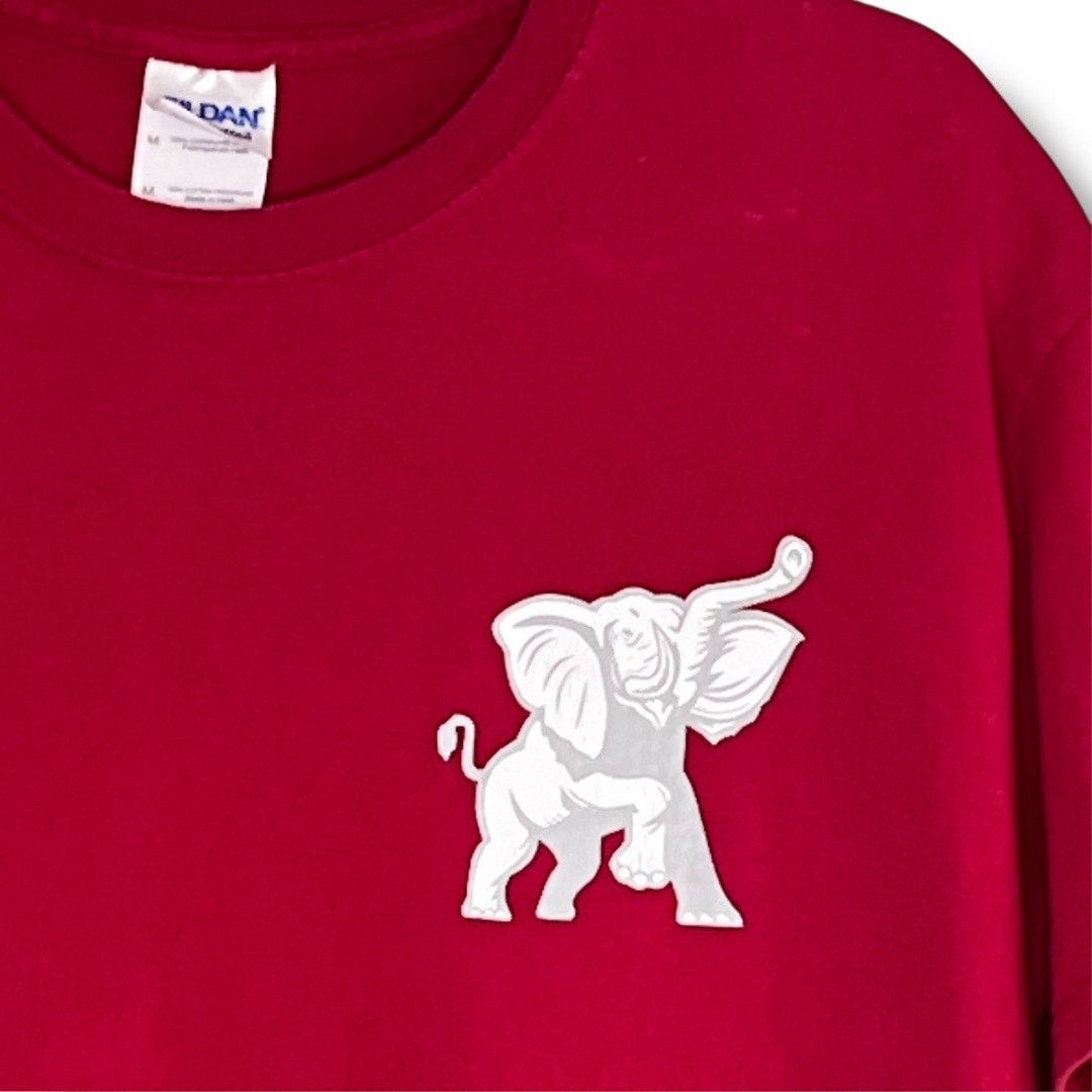 Gildan Gildan Ultra Cotton AL Crimson Tide mascot elephant T-shirt Size M / US 6-8 / IT 42-44 - 4 Thumbnail