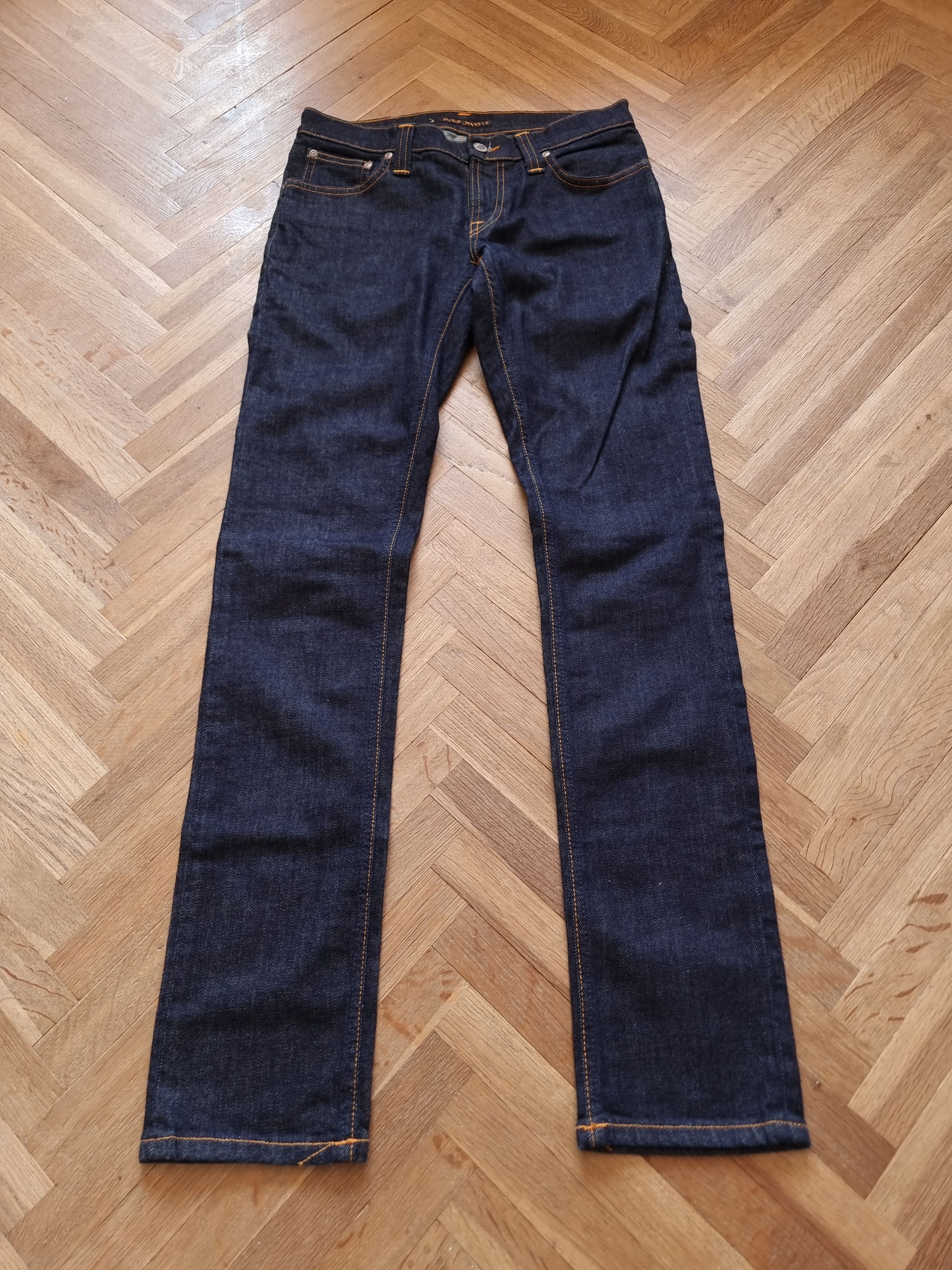 Nudie Jeans Nudie Selvedge Indigo Blue Denim Jeans Size US 29 - 1 Thumbnail