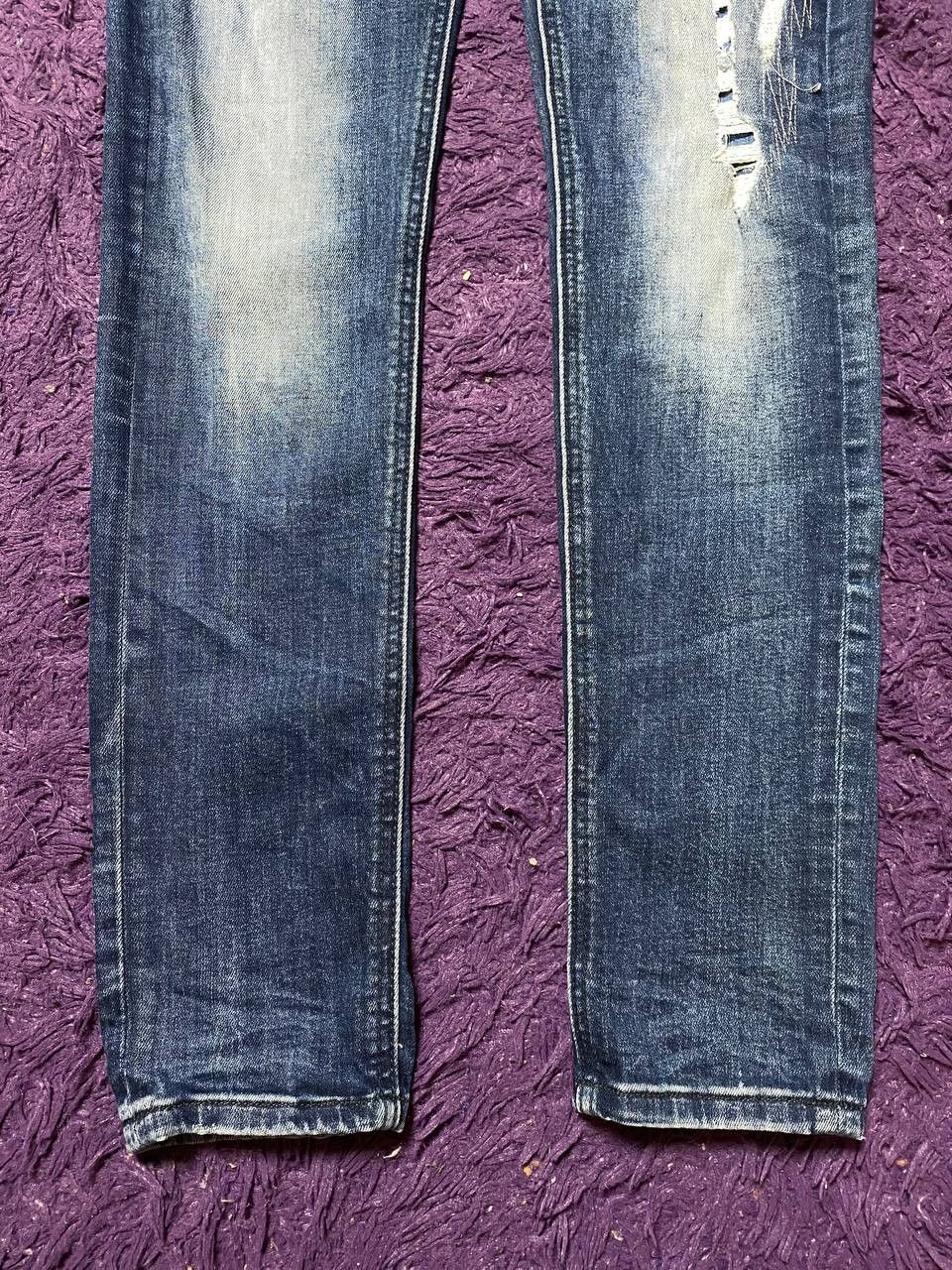 Diesel Vintage Diesel Jeans Japanese Y2K Faded Distress Size US 28 / EU 44 - 12 Thumbnail