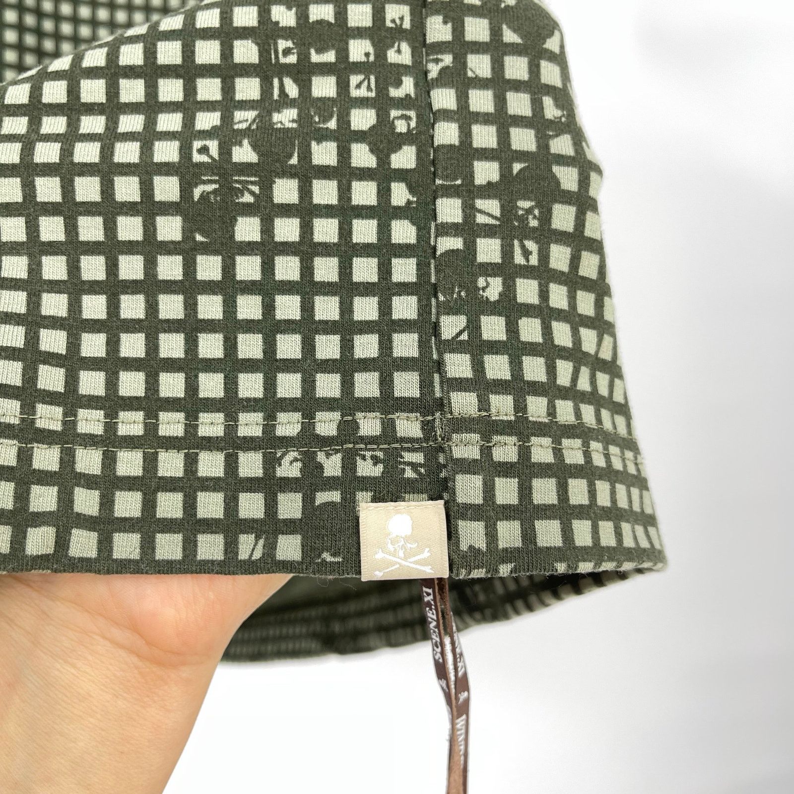 Mastermind Japan Mastermind World | Khaki Check T-shirt In Night Desert L Size US L / EU 52-54 / 3 - 11 Thumbnail