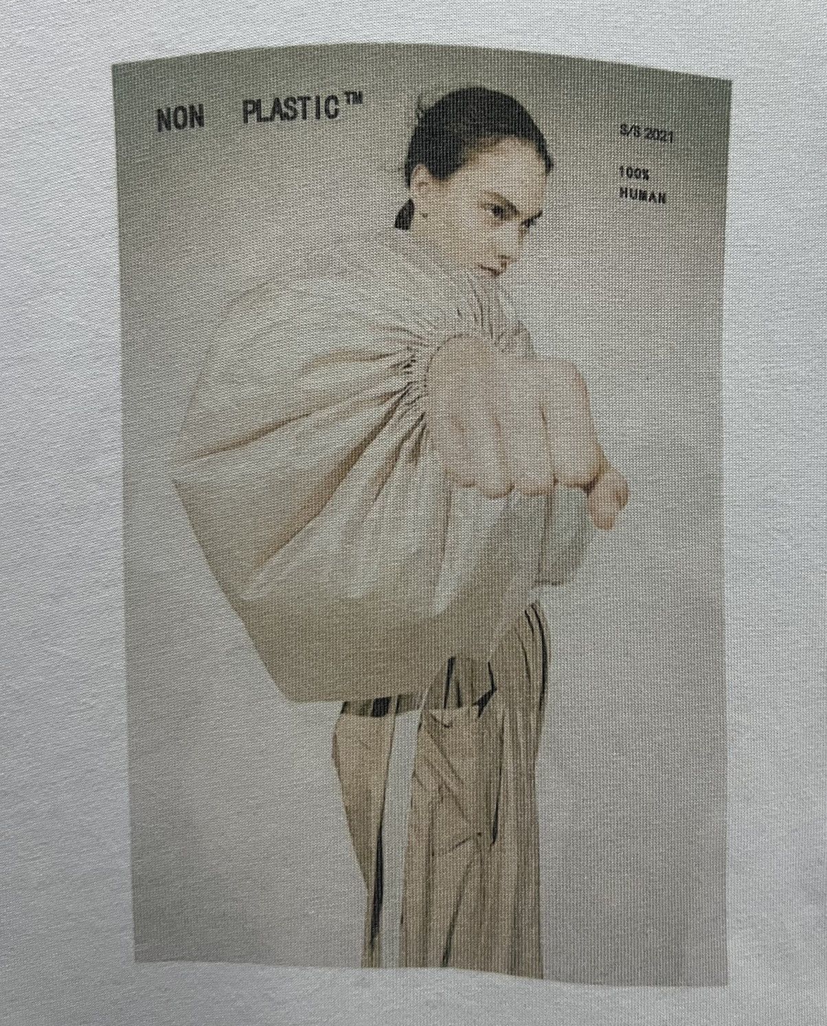 Designer × Fashion Victim Fashion Gets Creative NON PLASTIC 100% HUMAN SHIRT Size US L / EU 52-54 / 3 - 3 Thumbnail
