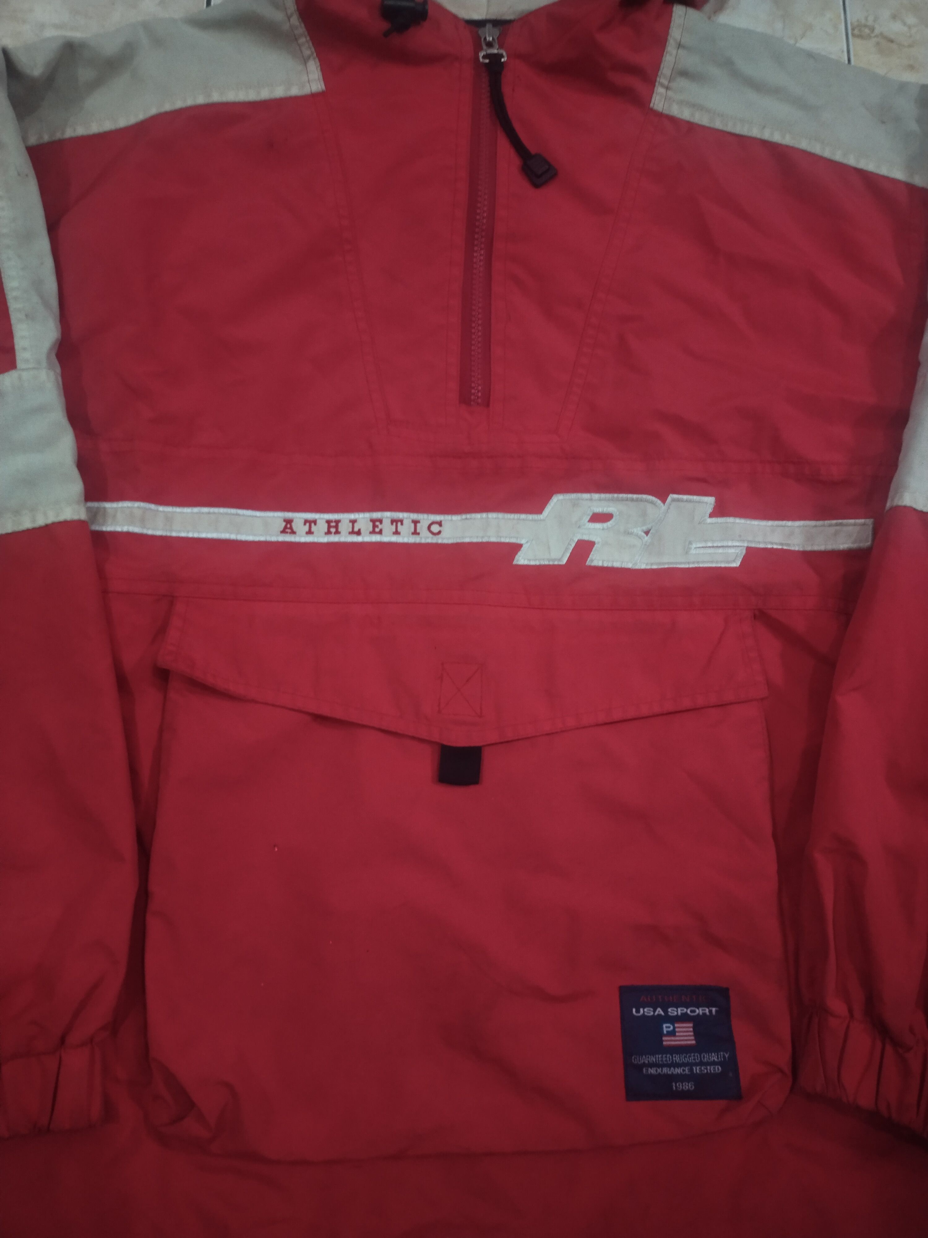 Other Usa athletic anorak jacket Size US L / EU 52-54 / 3 - 4 Thumbnail