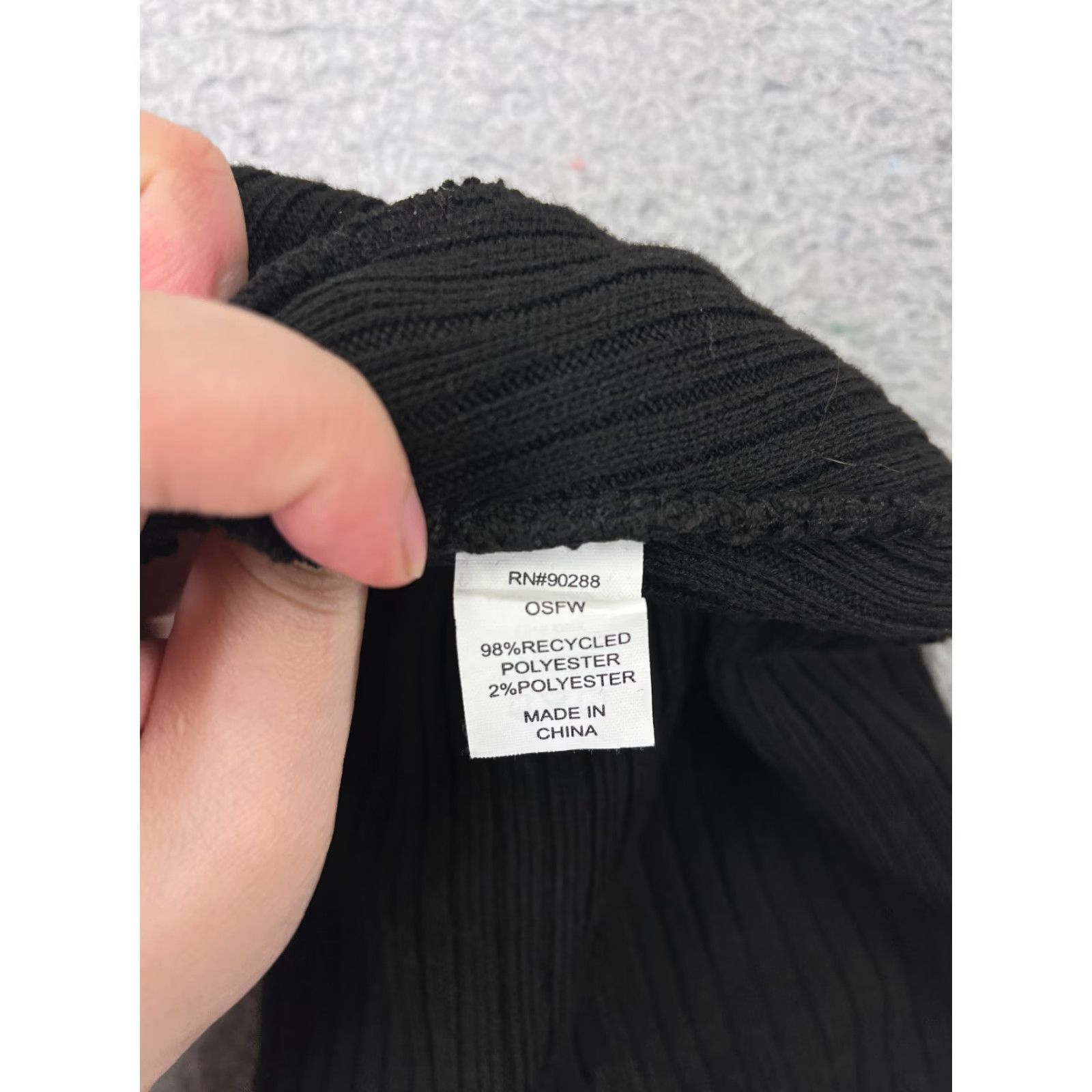 Adidas adidas Beanie Womens One Size Black Knit Logo Polyester Snow Ski Hat Womens One Size Black Beanie Adidas Logo Knit Polyester Snow Ski Size ONE SIZE - 6 Thumbnail