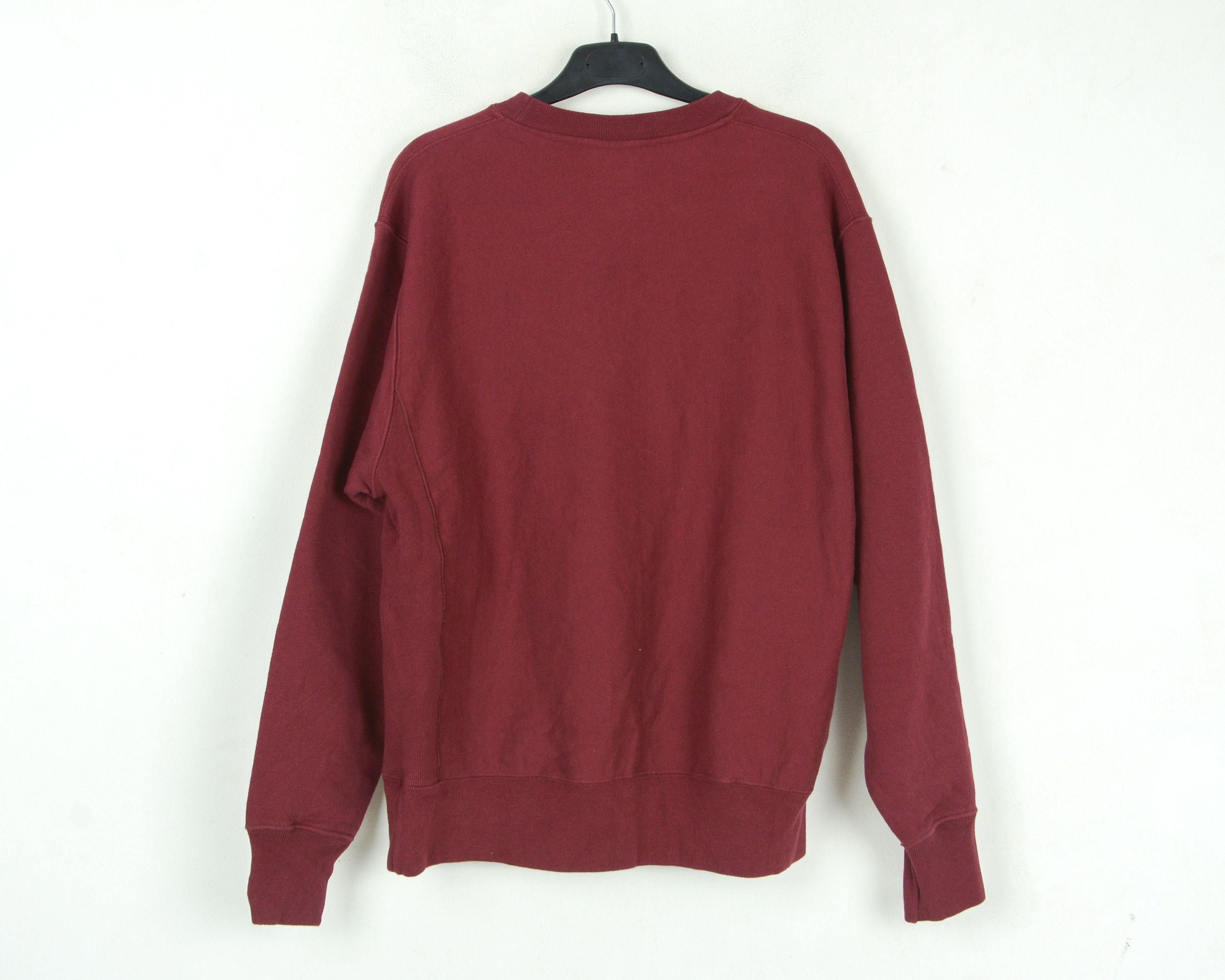 Champion × Vintage Jumper Sticker Man Reverse Weave Pullover Cotton Sweatshirt Size US M / EU 48-50 / 2 - 5 Thumbnail